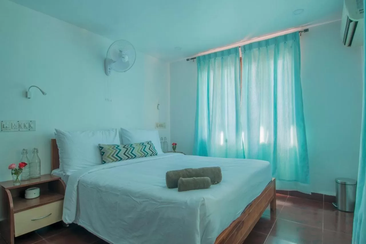 Bed in Red Earth - Gokarna