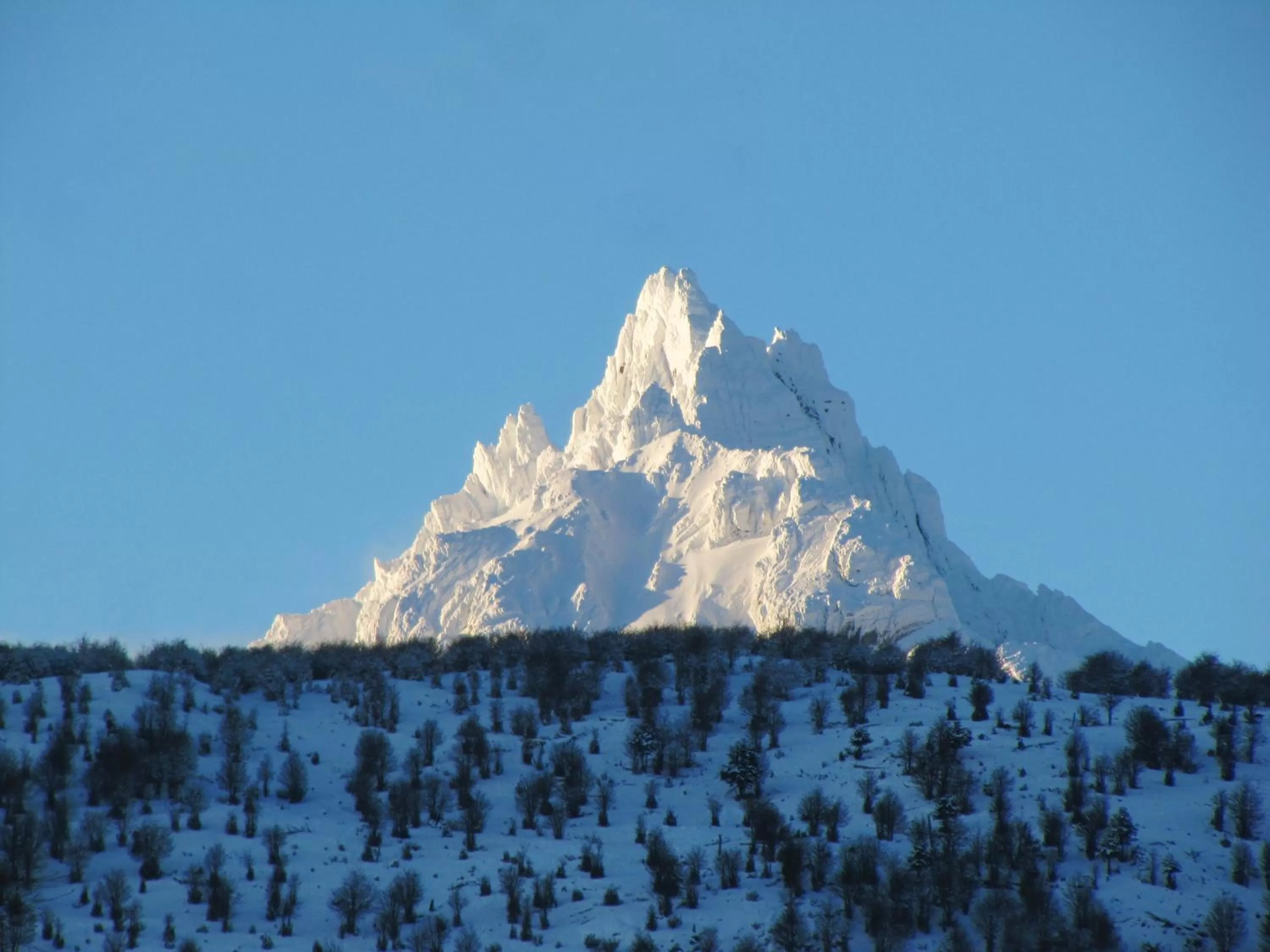 Natural landscape, Winter in B&B Cerro Krund