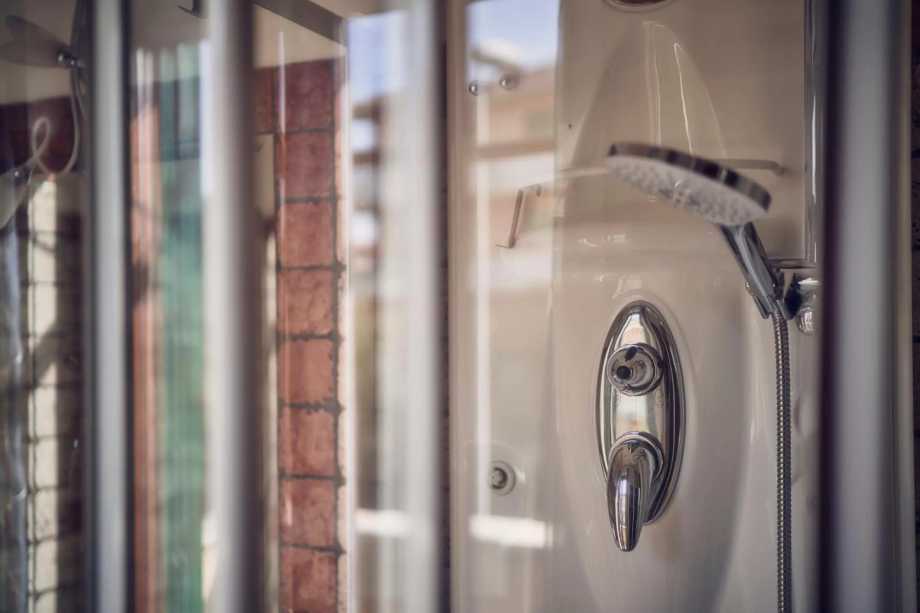 Bathroom in Travelershome 212 Airport