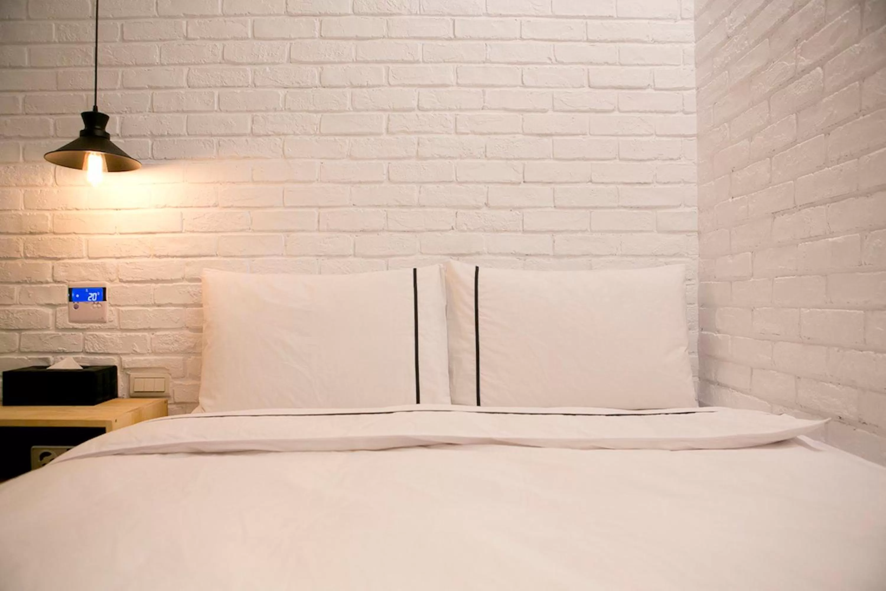 Decorative detail, Bed in York Hotel