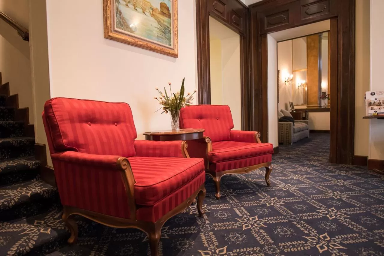 Lobby or reception in Hotel Villa Delle Rose