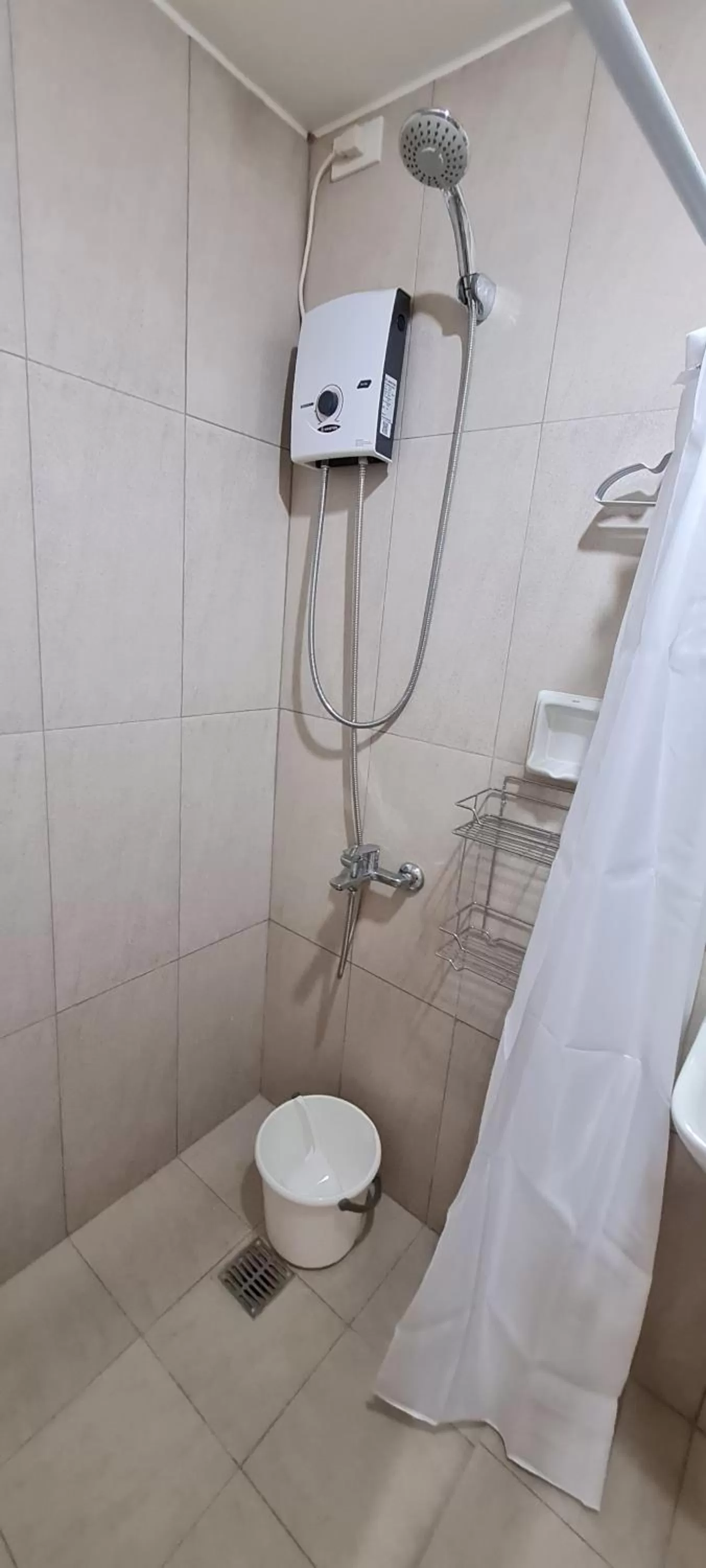 Shower in Inspiria Condo Units beside Abreeza Mall Davao
