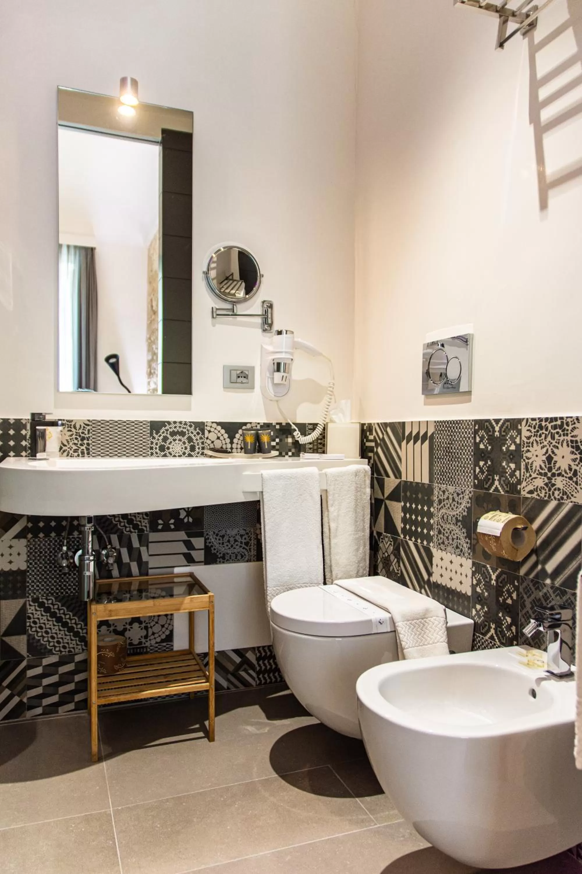 Toilet in Caportigia Boutique Hotel