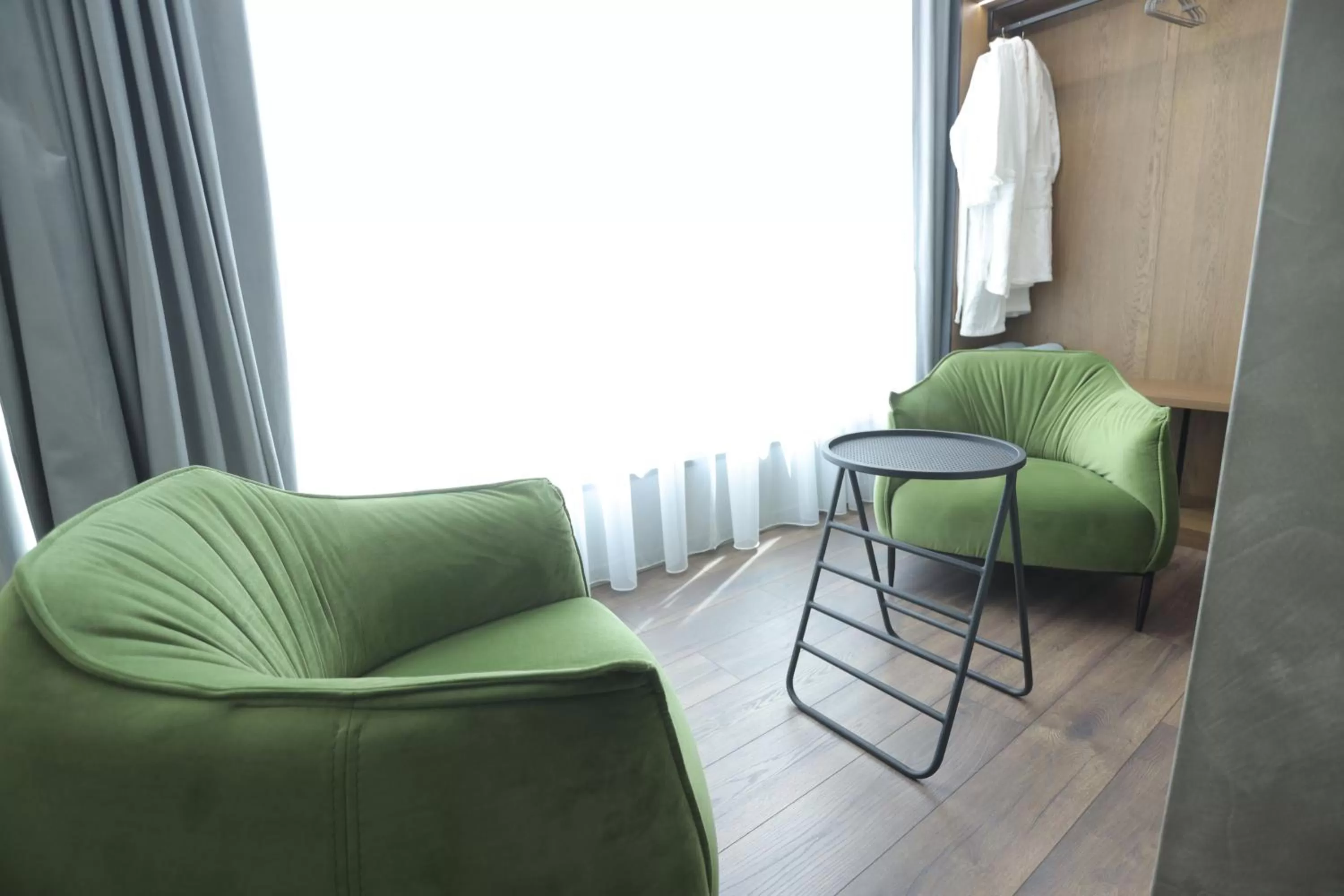 Seating area in AP Hotel Boutique