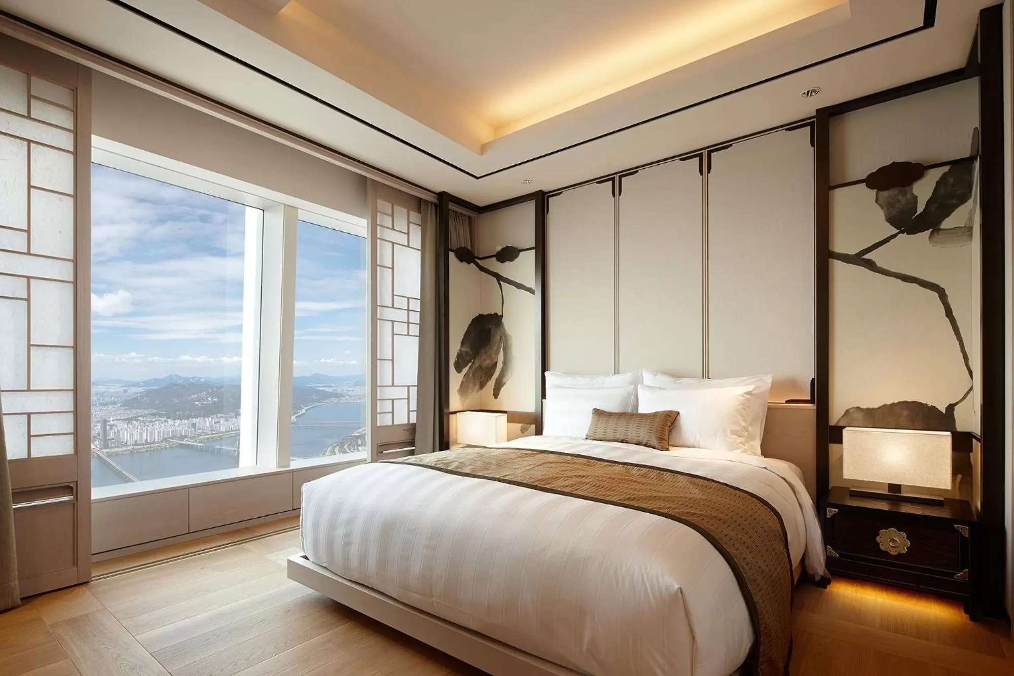 Bed in Signiel Seoul