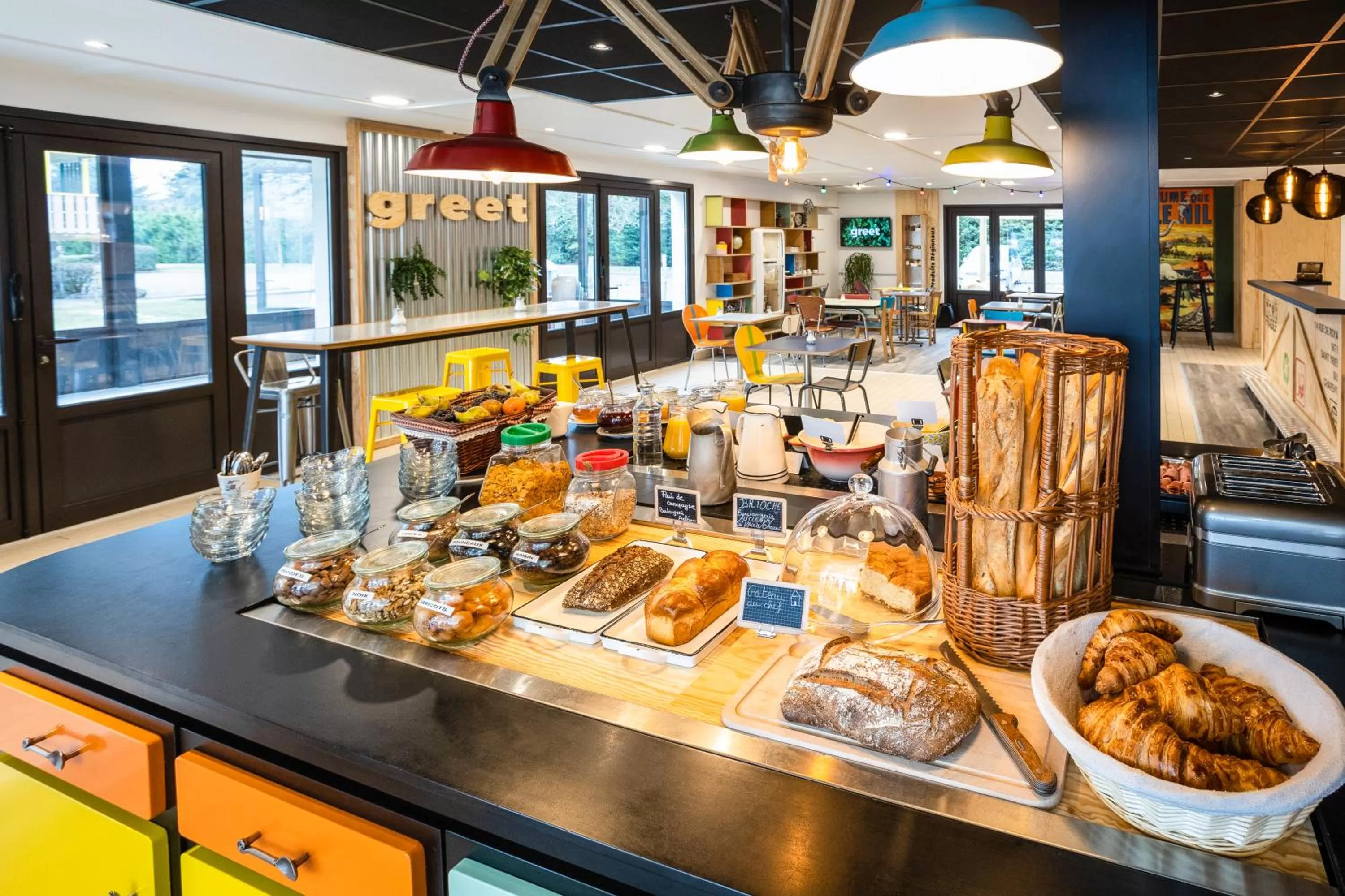 Breakfast in greet hôtel Angoulême