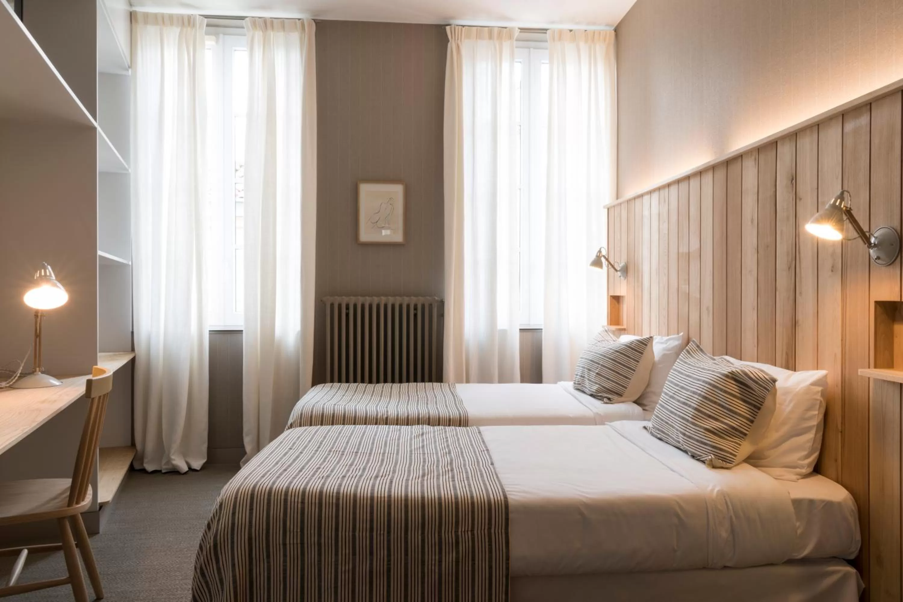 Bed in Auberge de la Commanderie