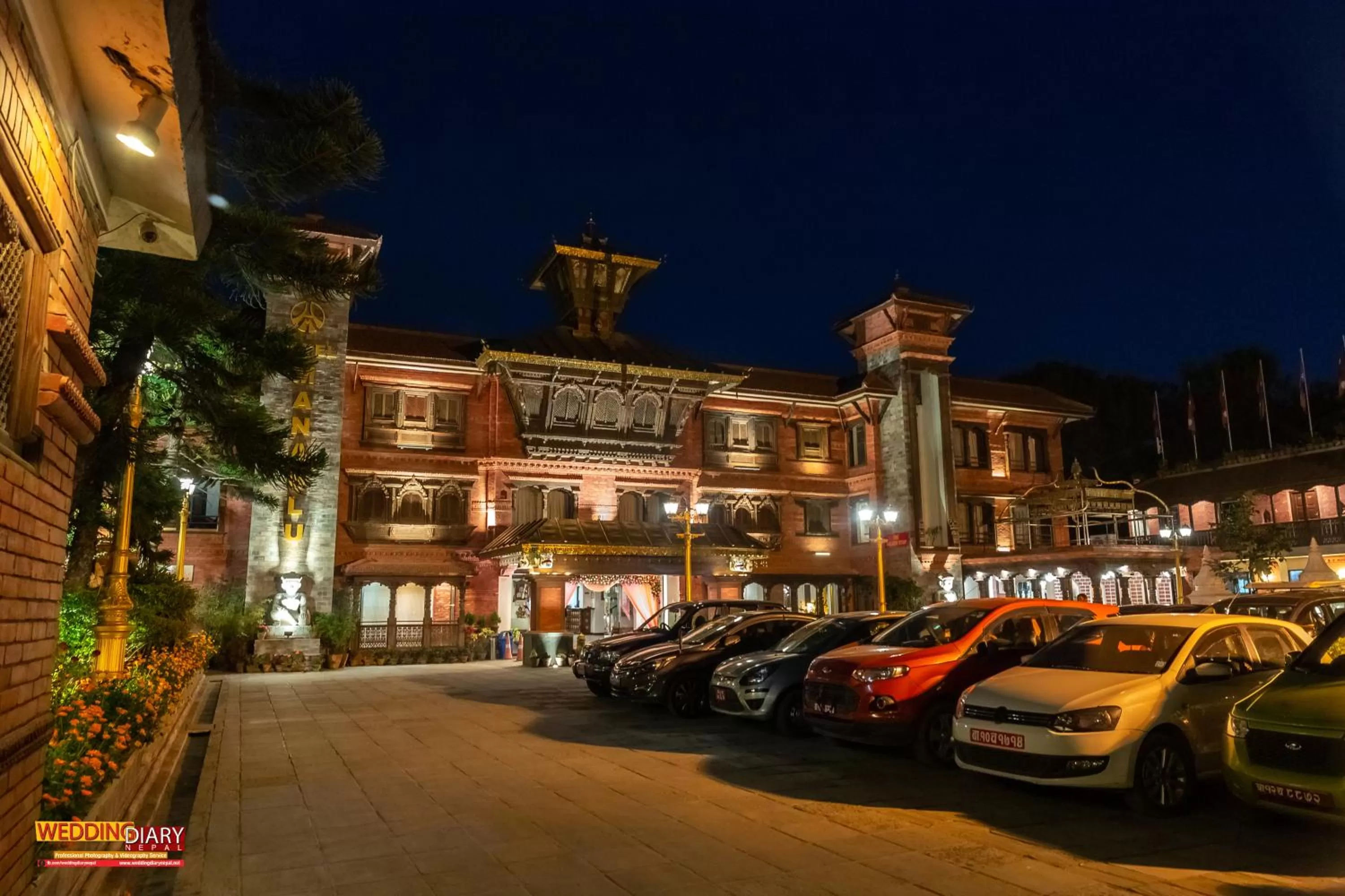 Parking in Hotel Manaslu