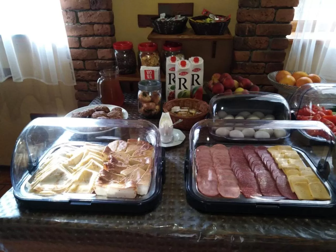 Buffet breakfast, Food in Stara Vezha Hotel