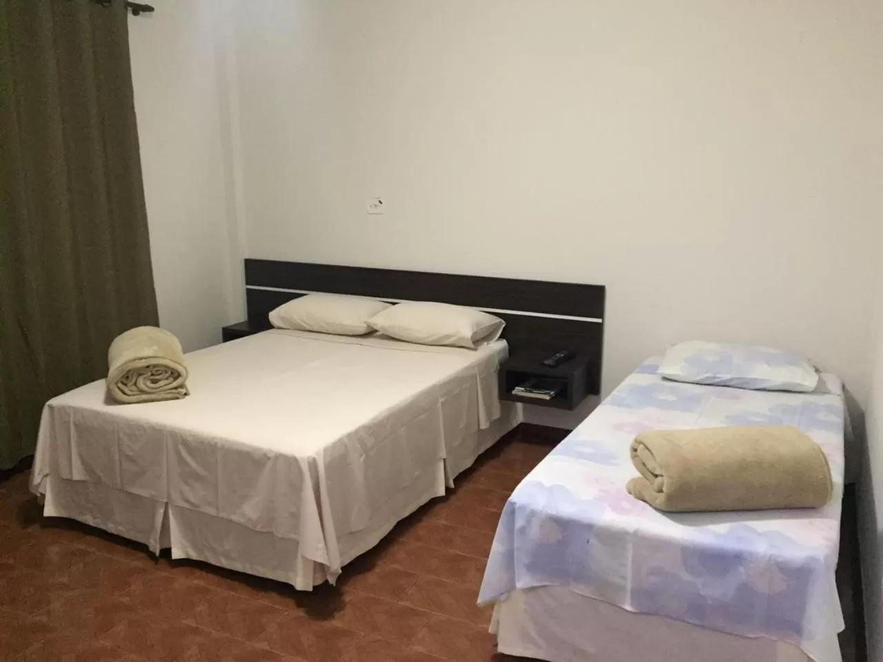 Bed in Hotel Paradizzo