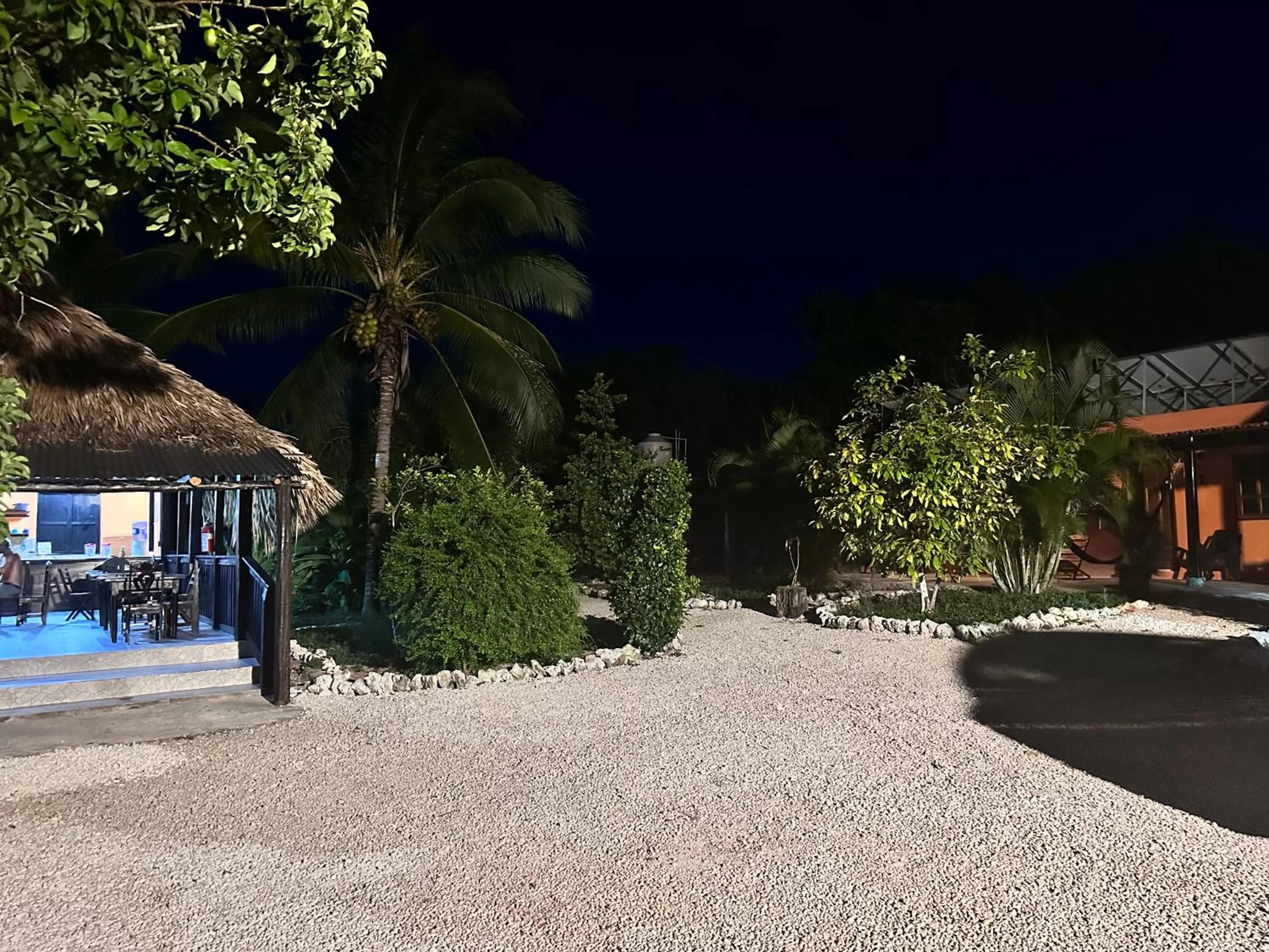 Parking in Hotel Bacalar Sunshine