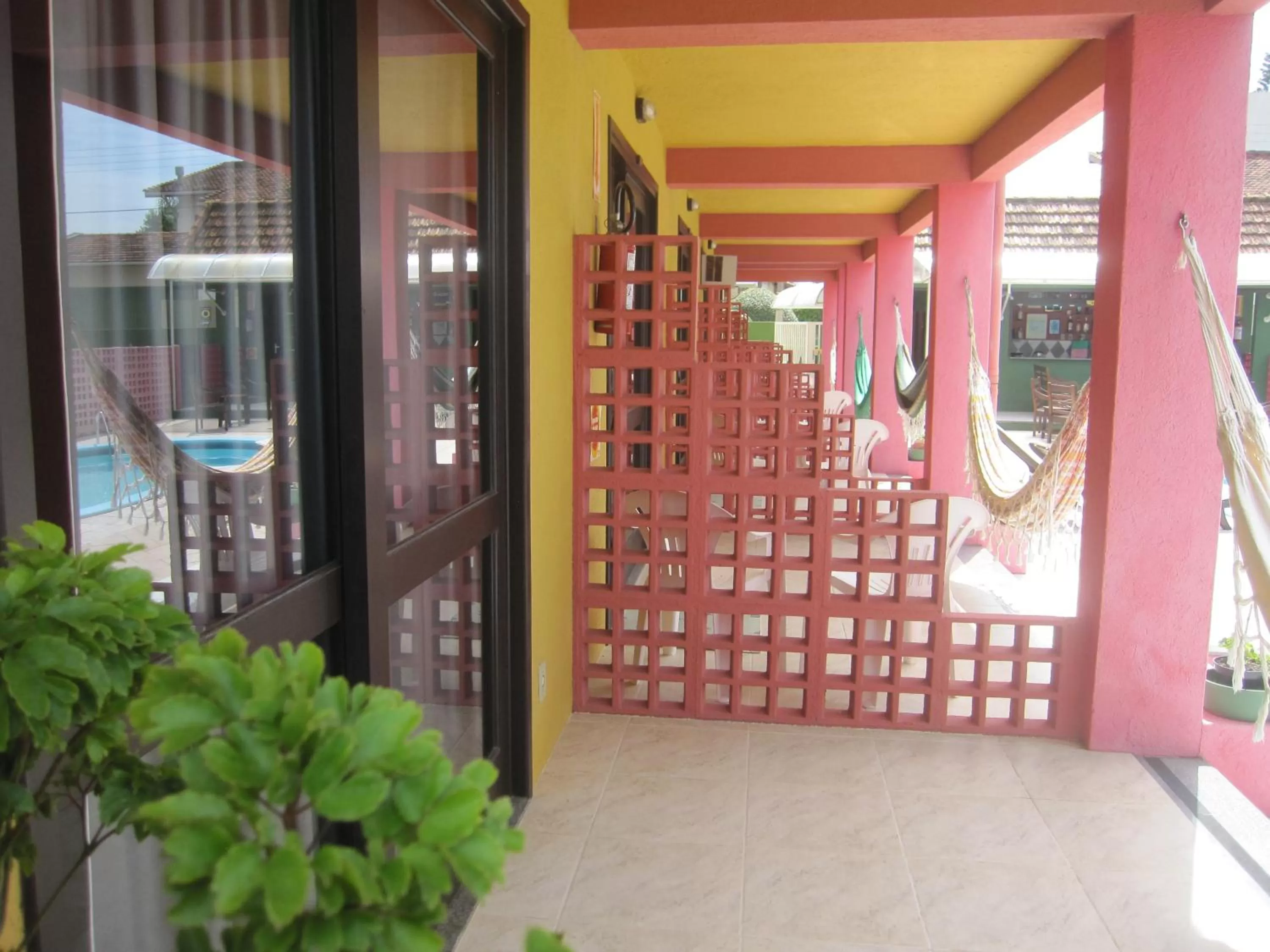 Balcony/Terrace in Pousada Vento Sul
