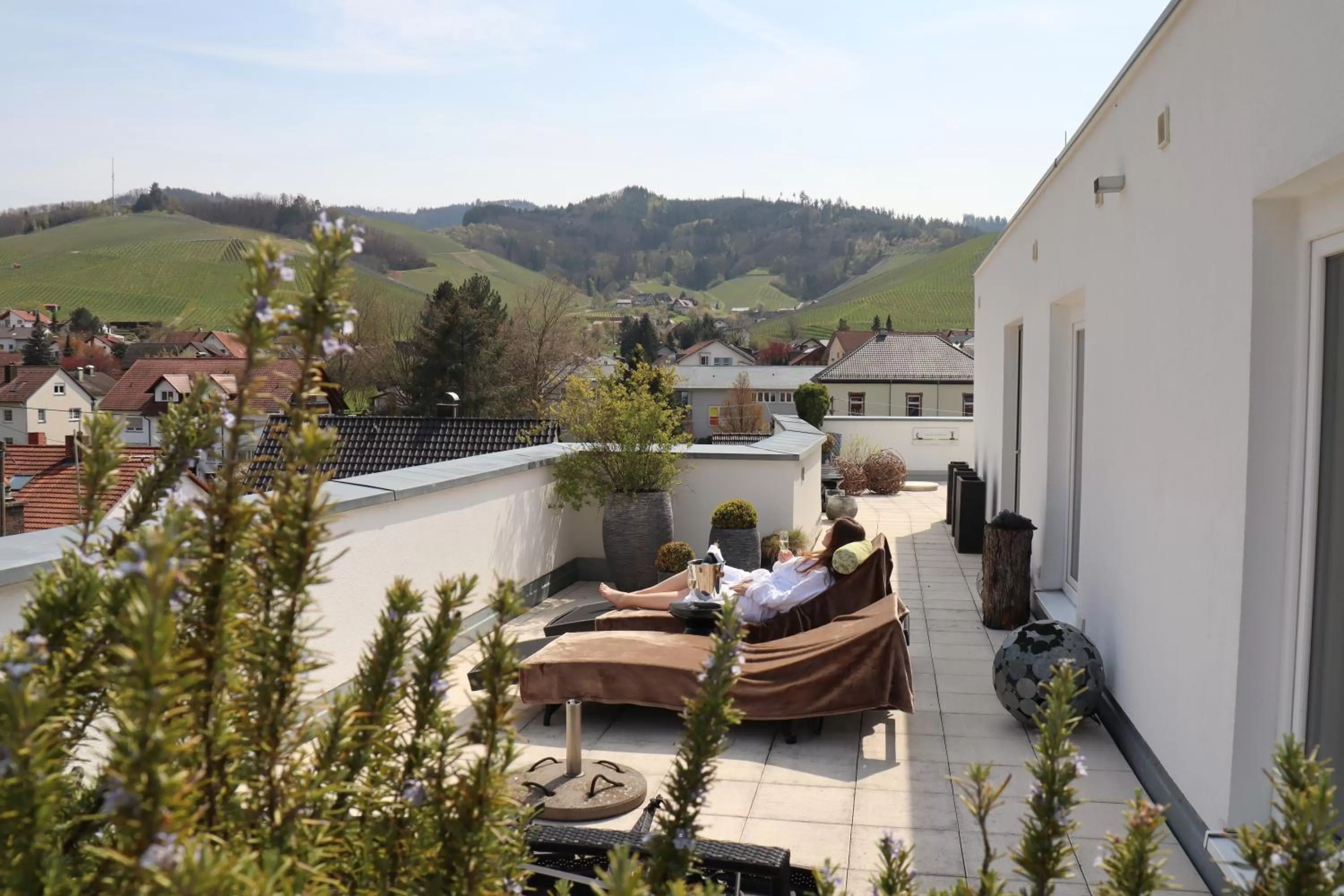 Balcony/Terrace in Hotel Ritter Durbach
