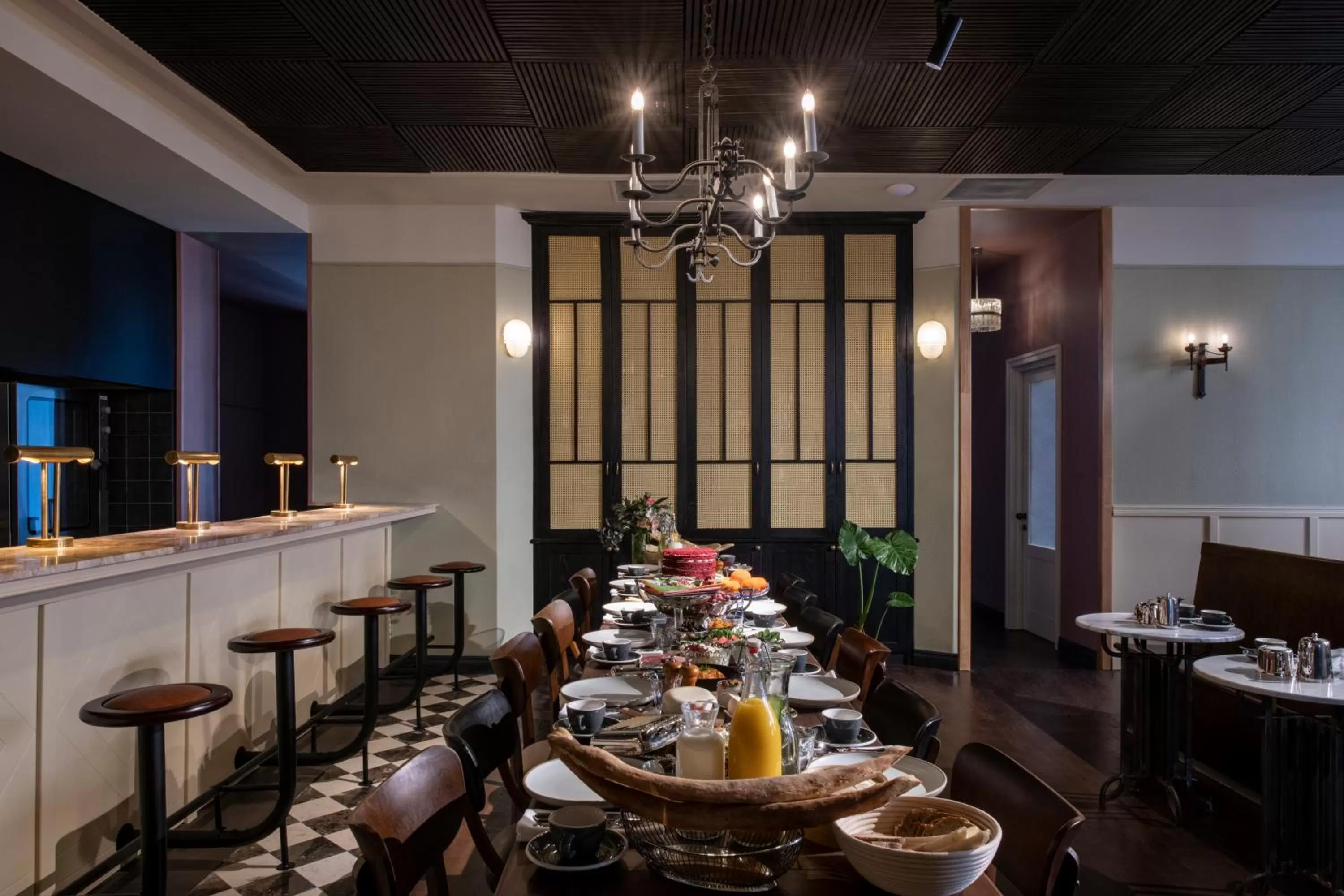 Breakfast in Communal Hotel Plekhanovi