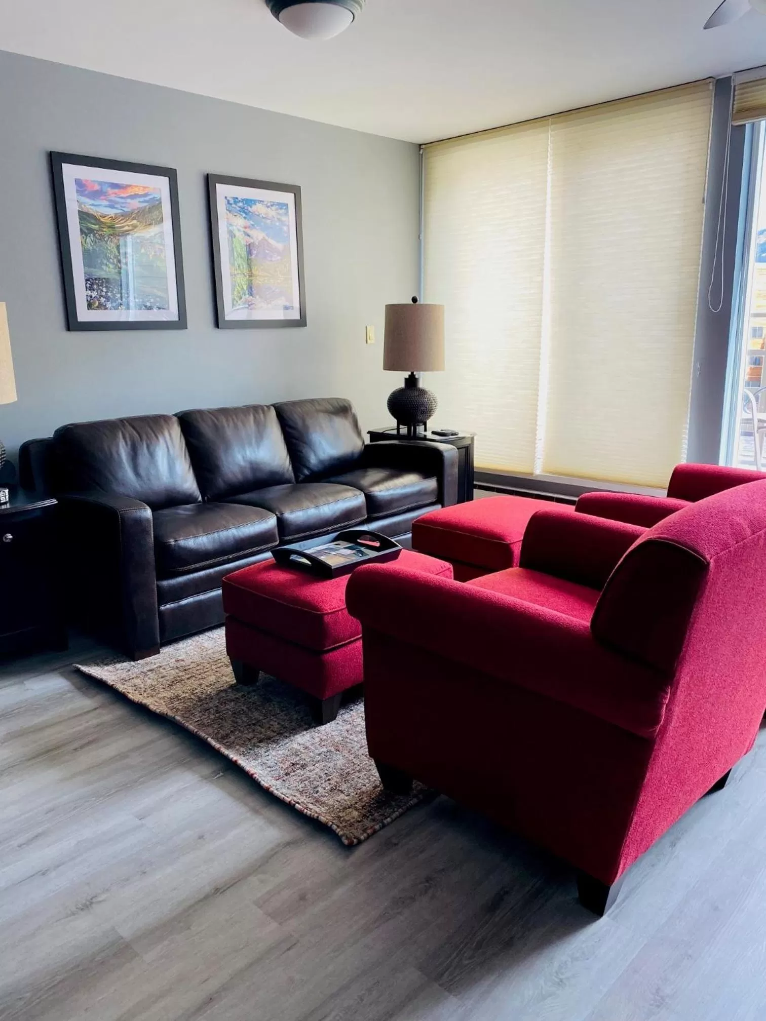 Living room in Simba Run Vail Condominiums
