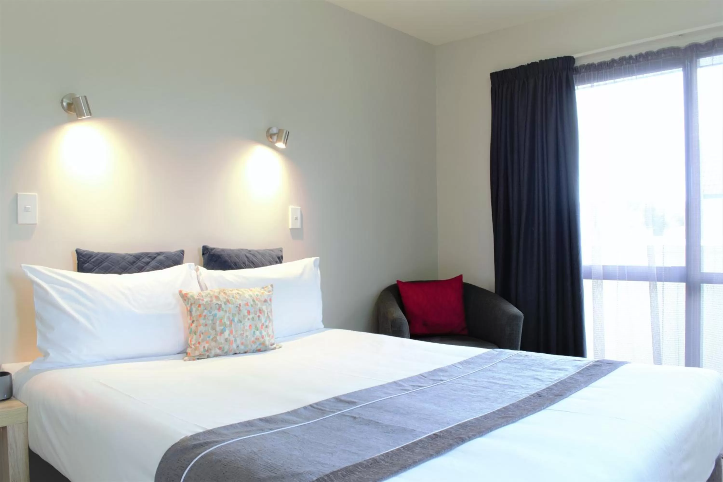 Bathroom, Bed in Bella Vista Taupo