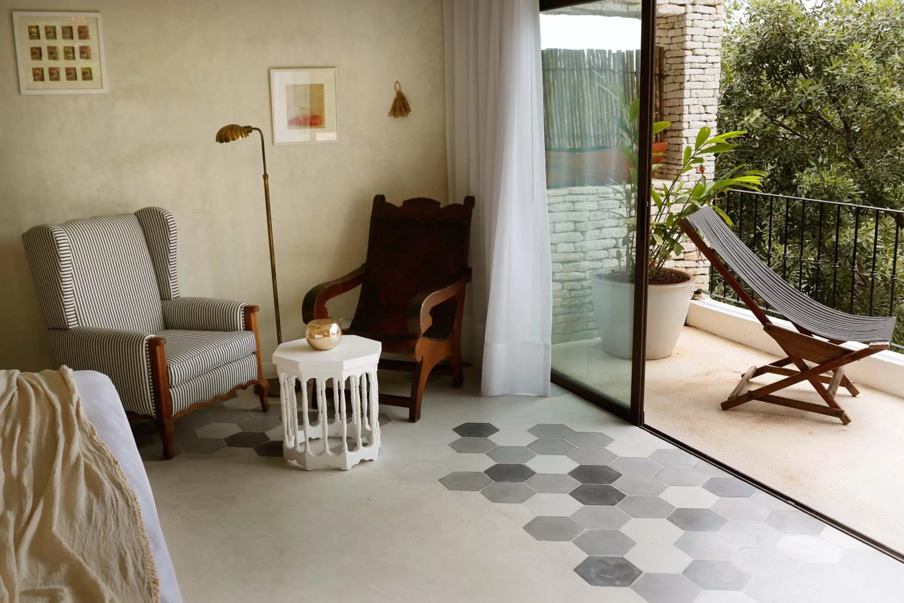 Seating area in Hotel La Semilla a Member of Design Hotels