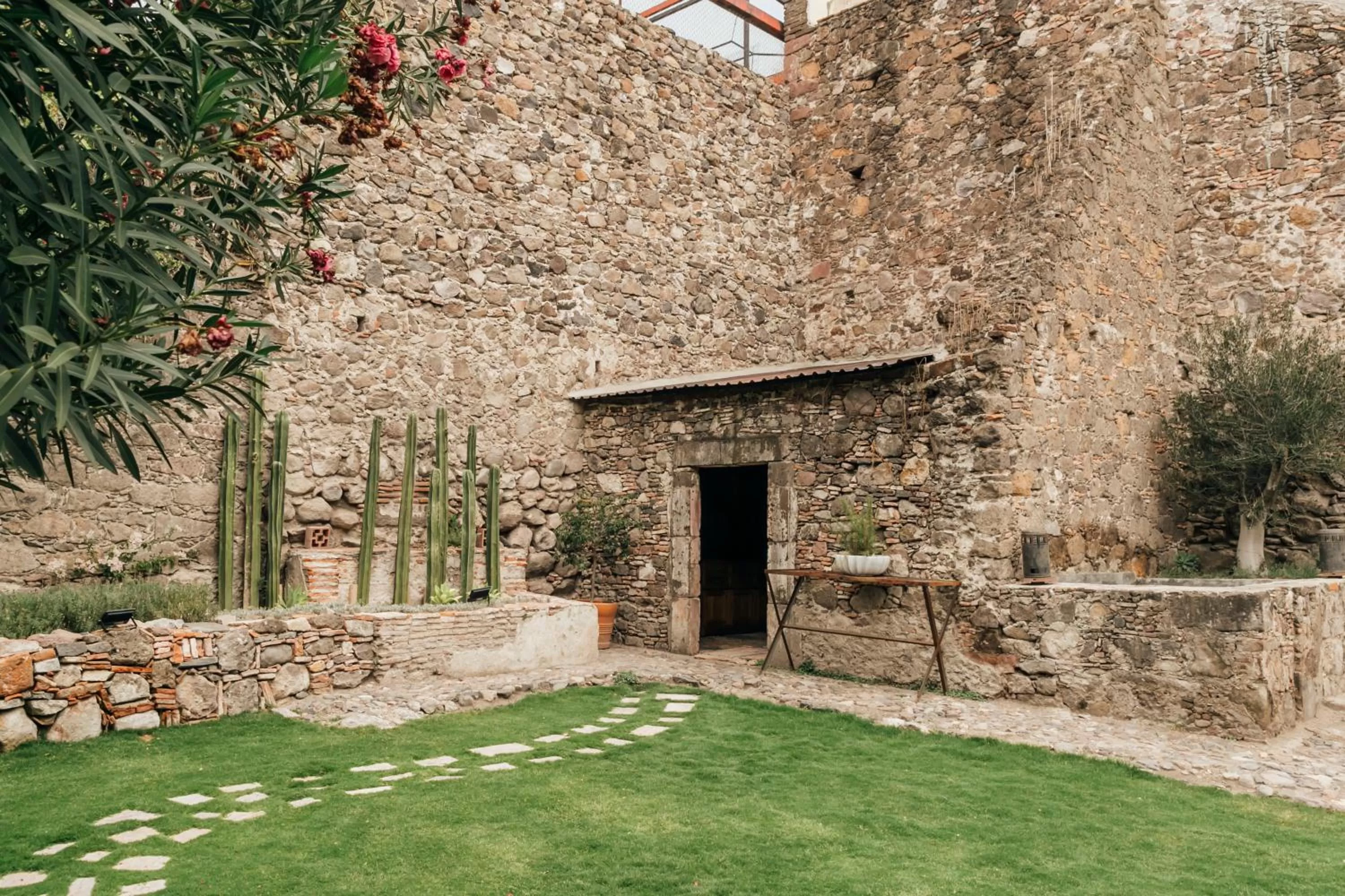 Garden in Orchid House San Miguel de Allende