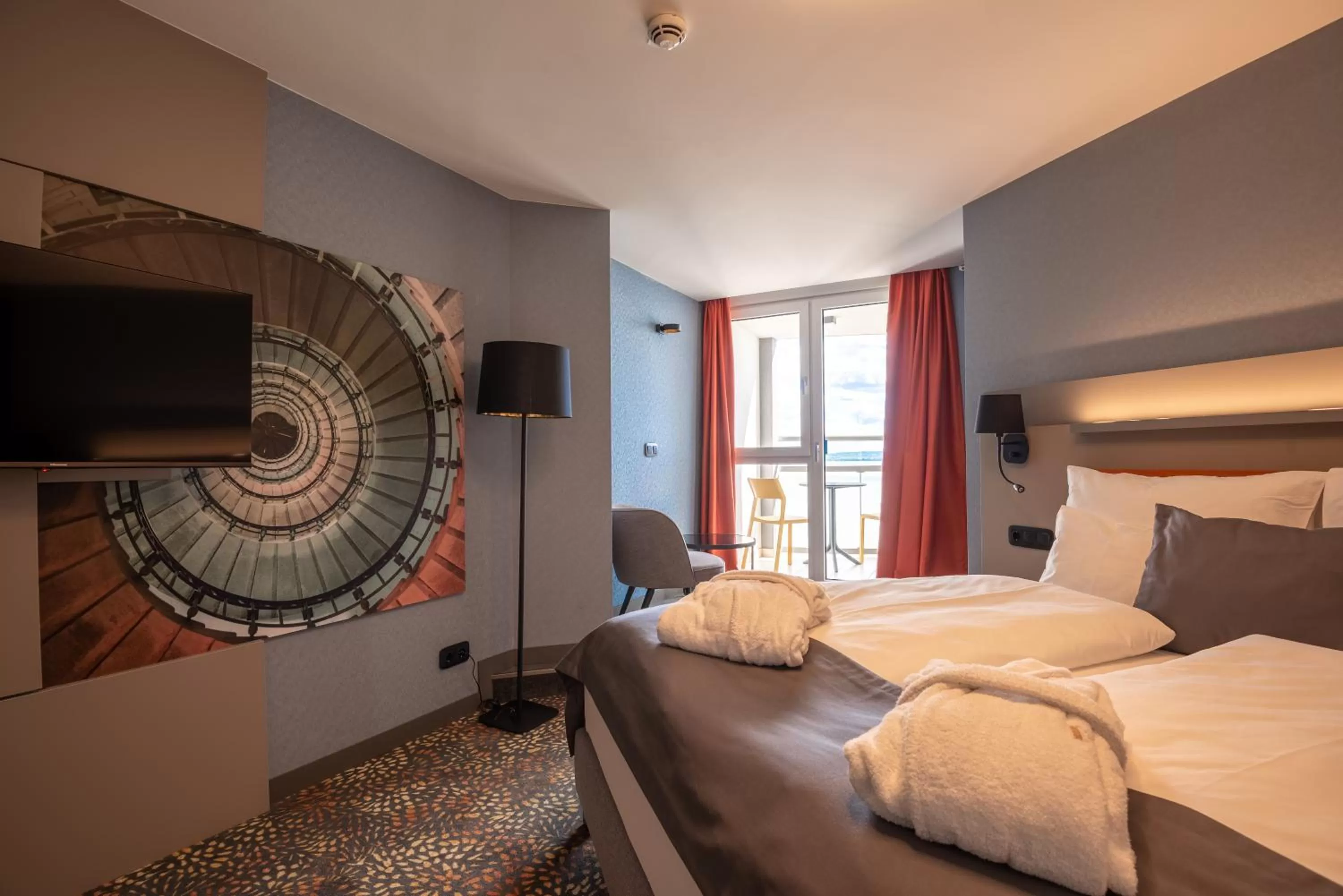 Bed in Hotel Helikon, Keszthely