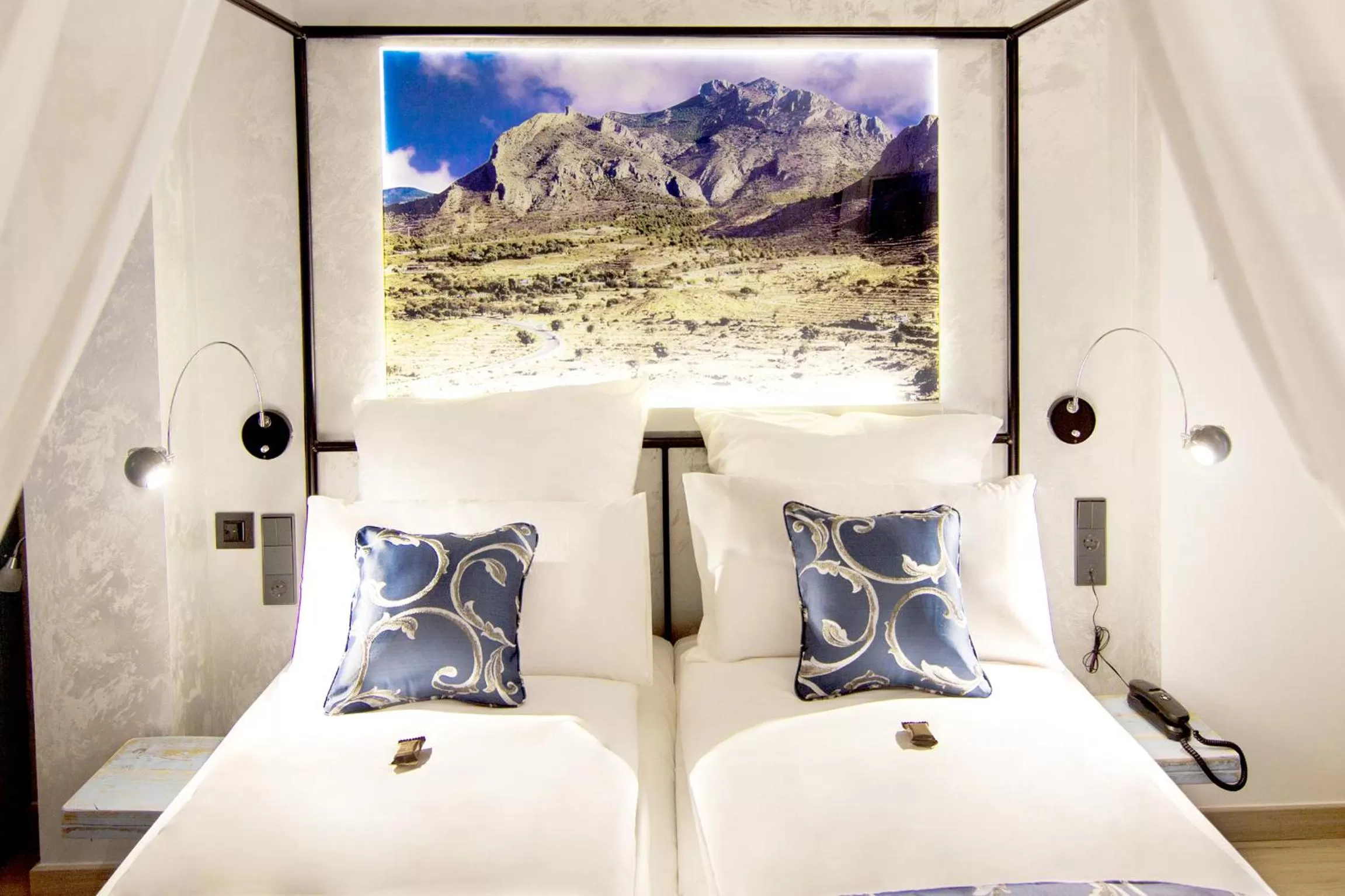 Bedroom, Bed in Boutique Hotel Sierra de Alicante