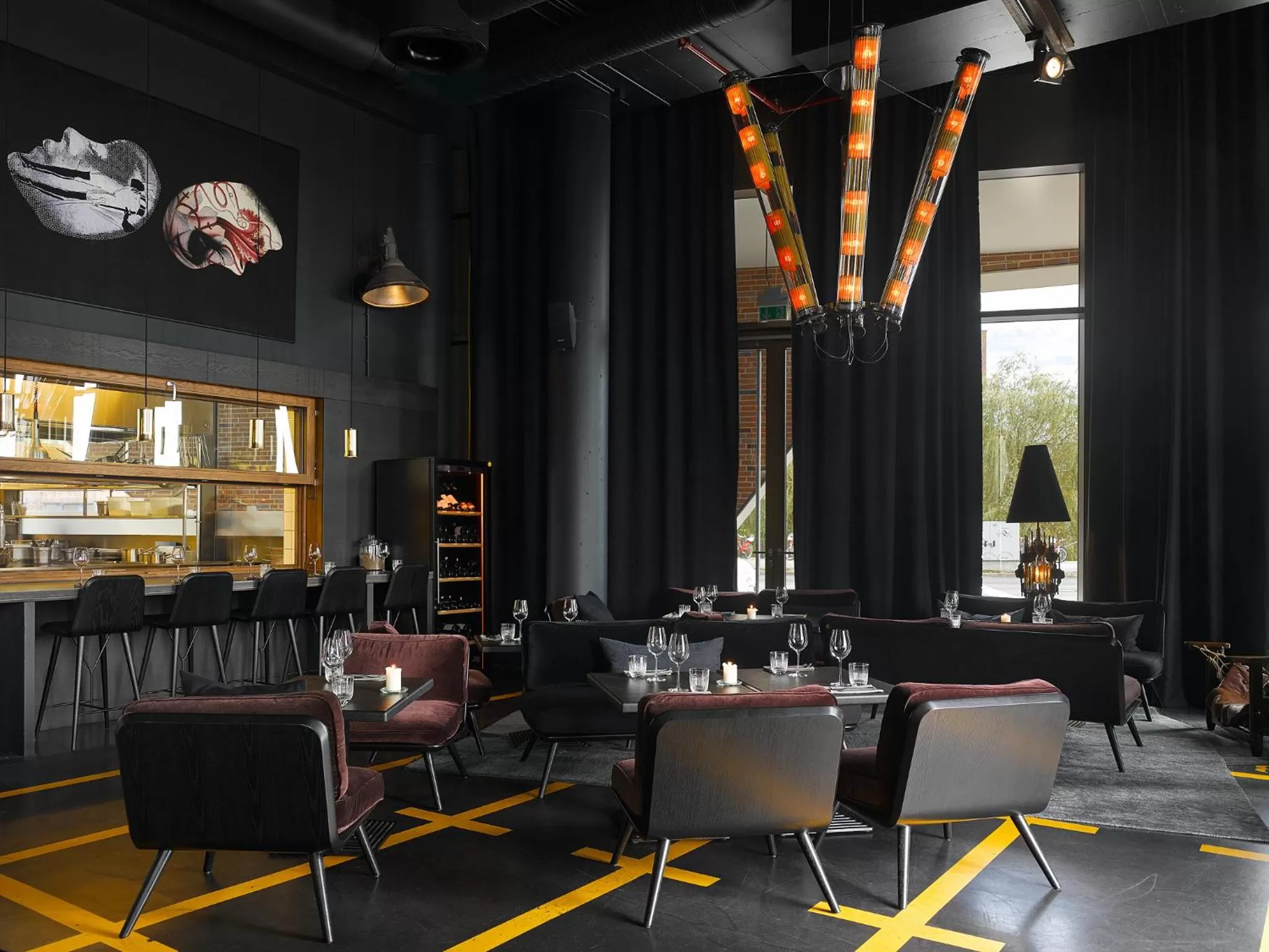 Restaurant/places to eat in 25hours Hotel Hamburg HafenCity