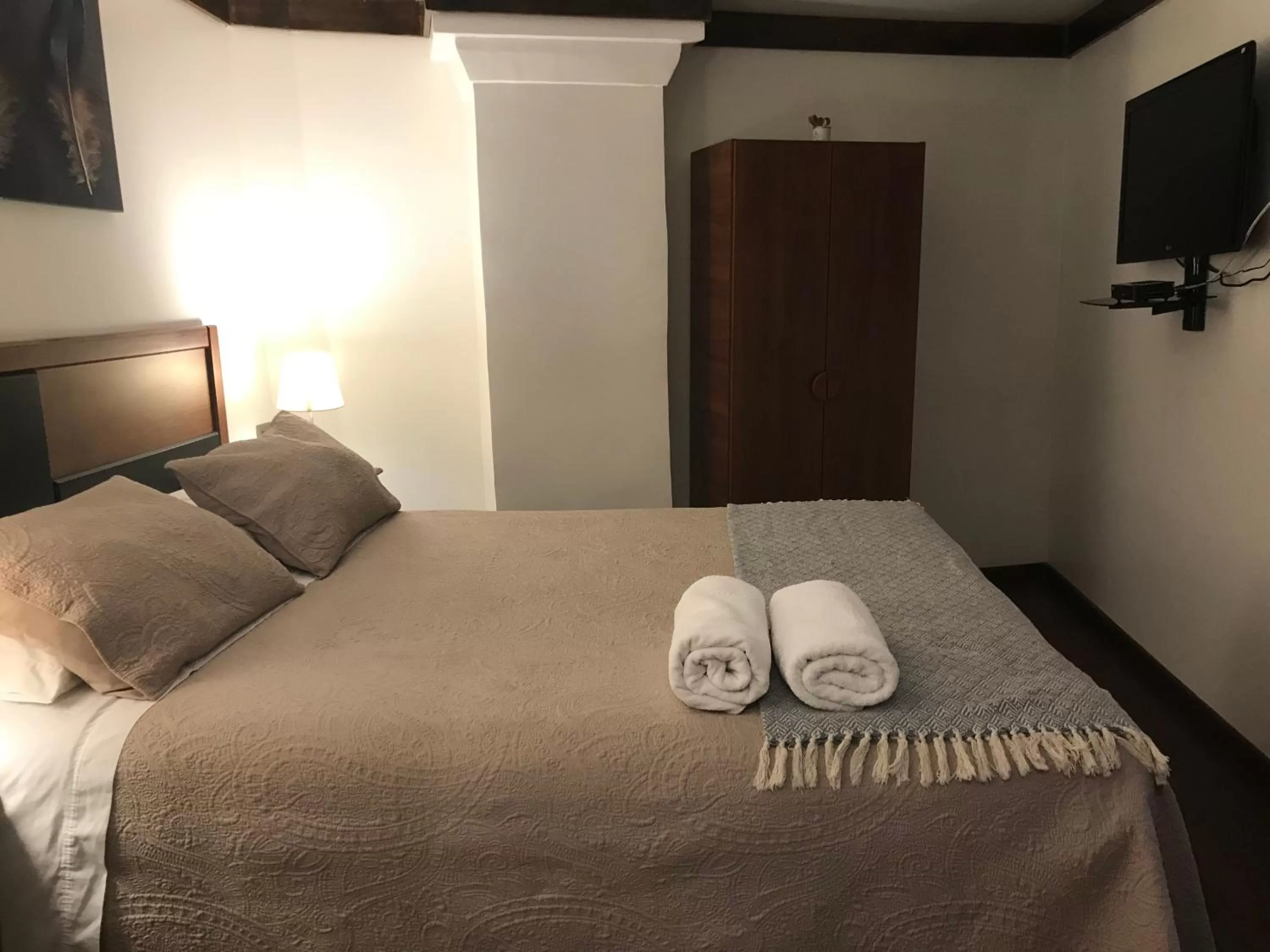 Bed in Lucia Agustina Hotel Boutique