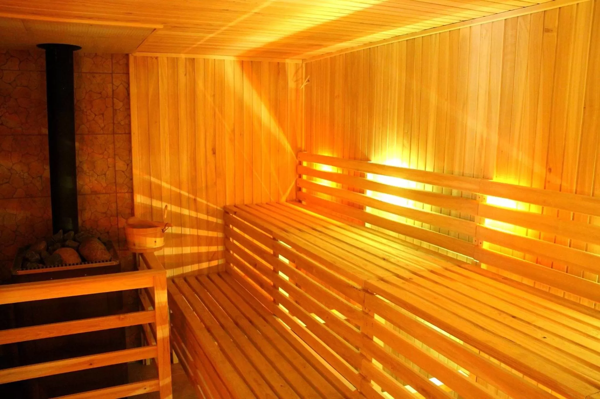 Sauna in Villa Skomanda