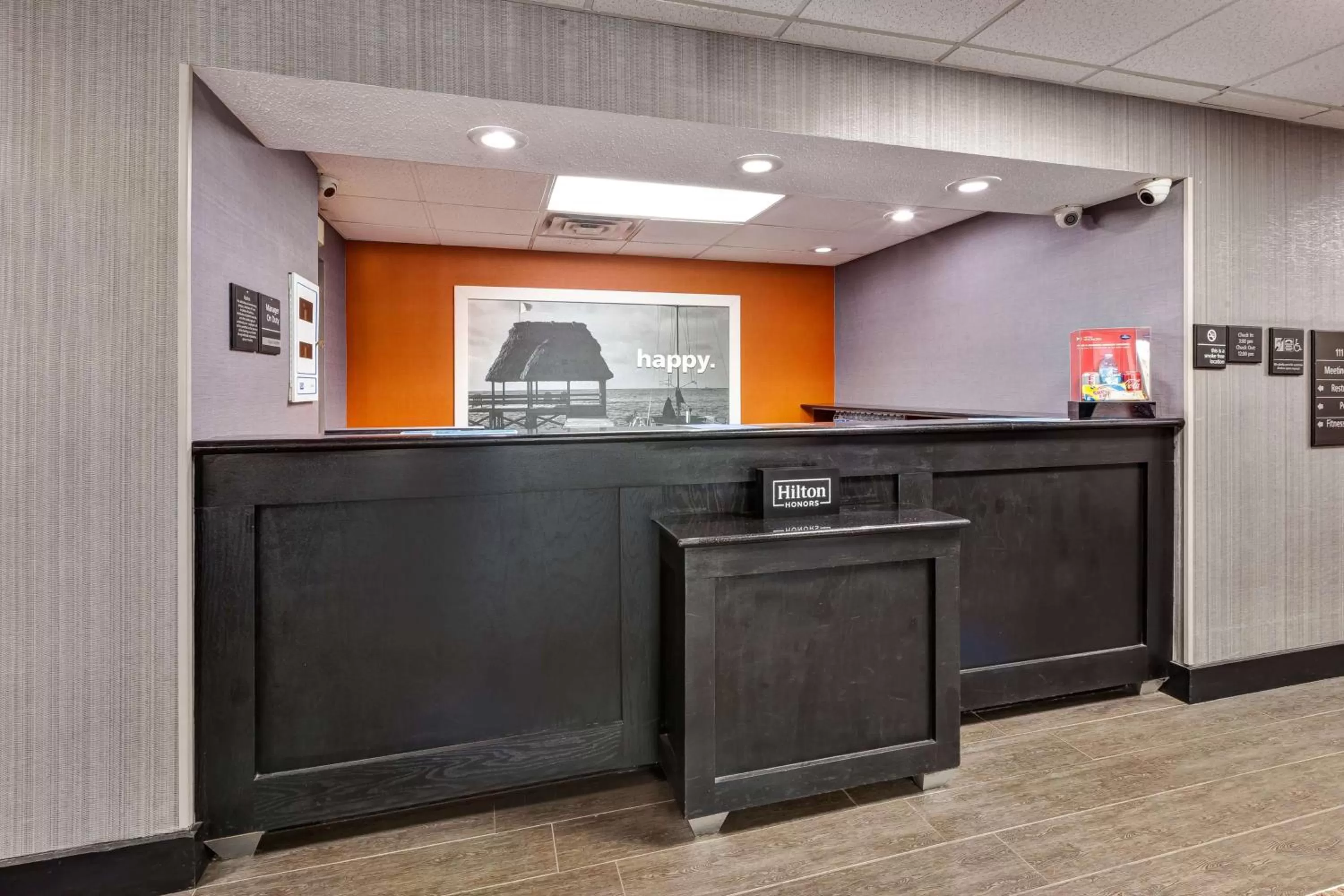 Lobby or reception in Hampton Inn Columbus/Delaware I-71 North
