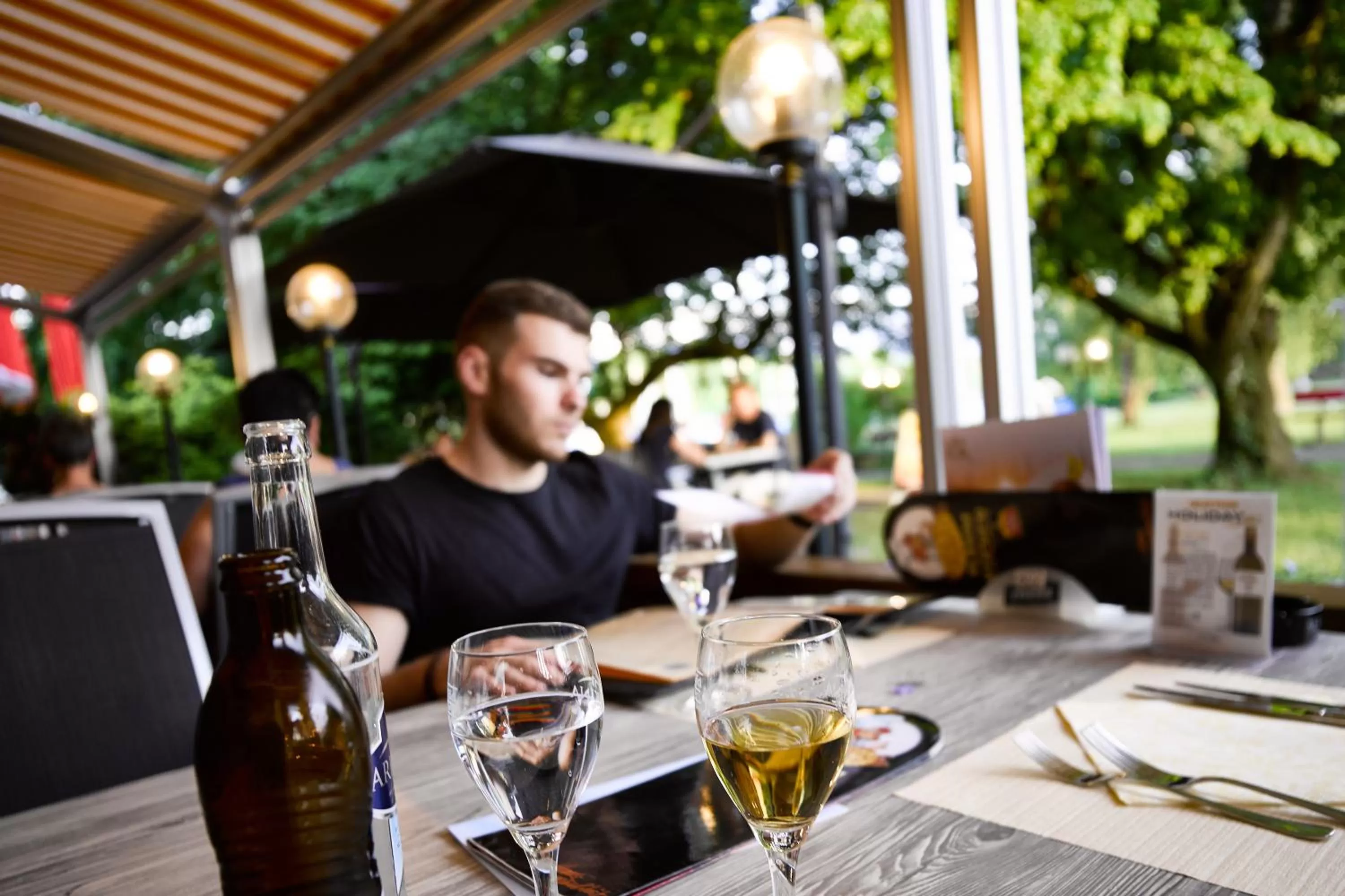 Balcony/Terrace in Hotel Holiday Thun