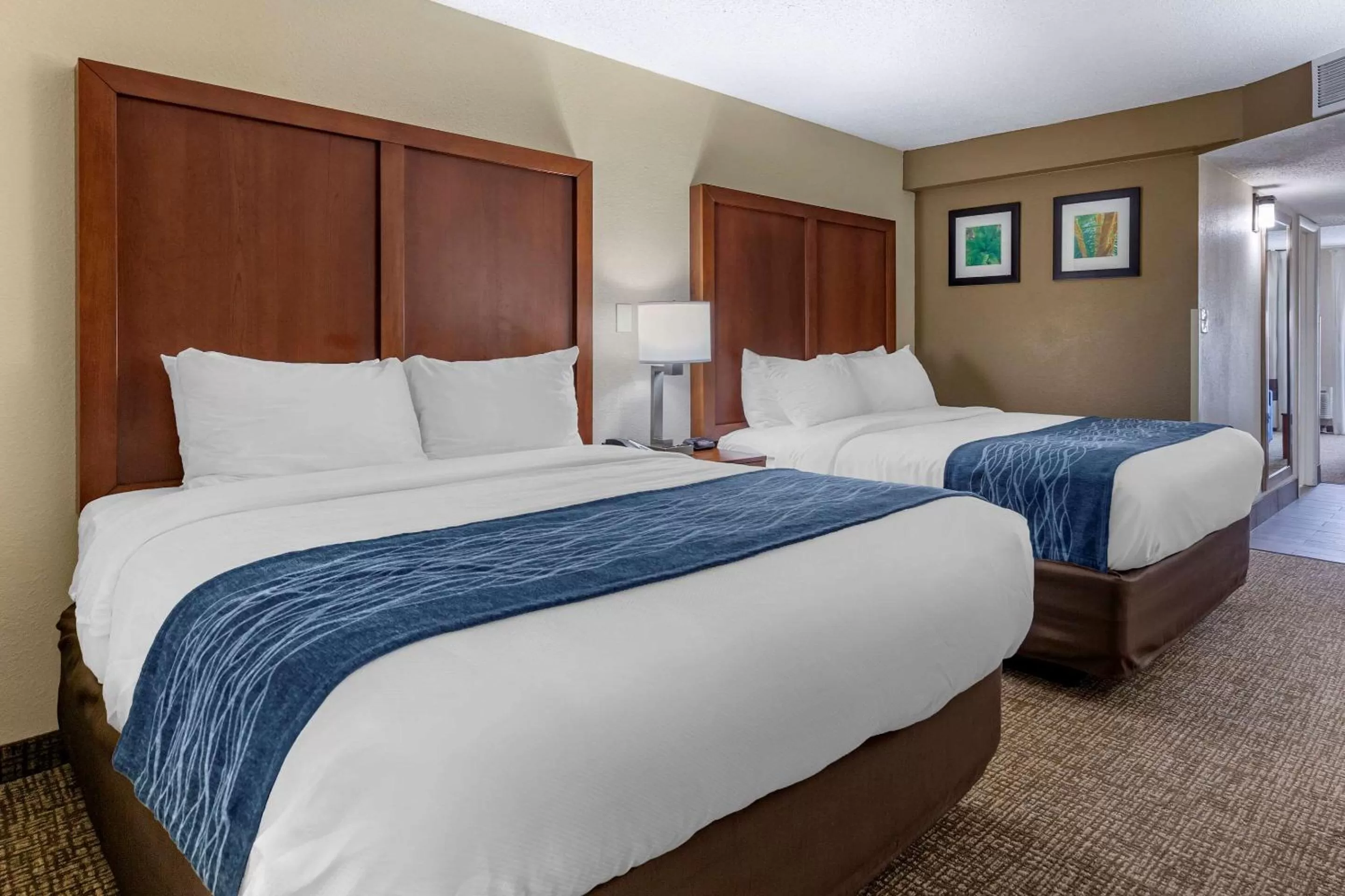 Photo of the whole room, Bed in Comfort Inn & Suites Spring Lake - Fayetteville near Fort Bragg