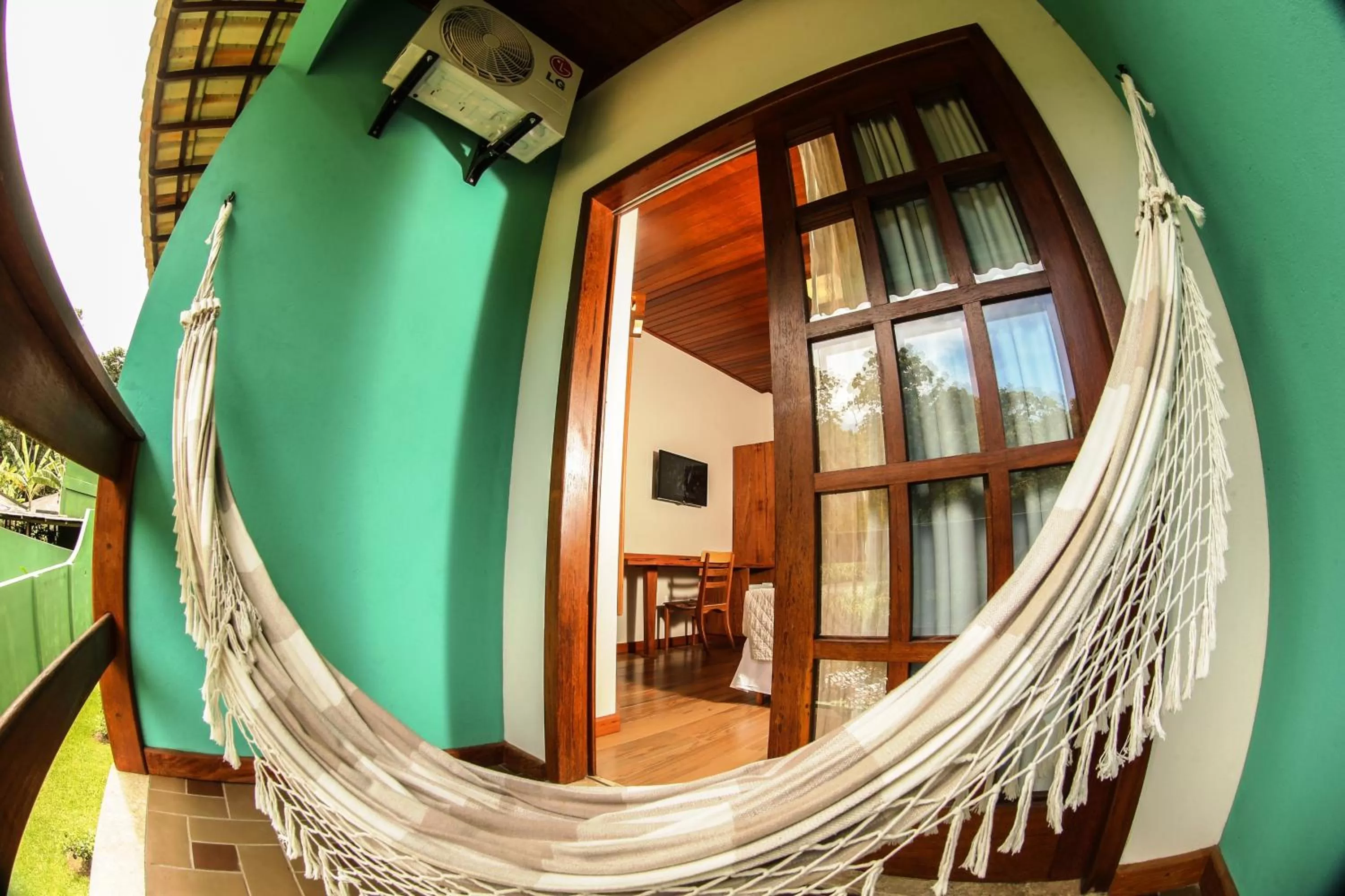 Balcony/Terrace in Ecoporan Hotel Charme Spa & Eventos