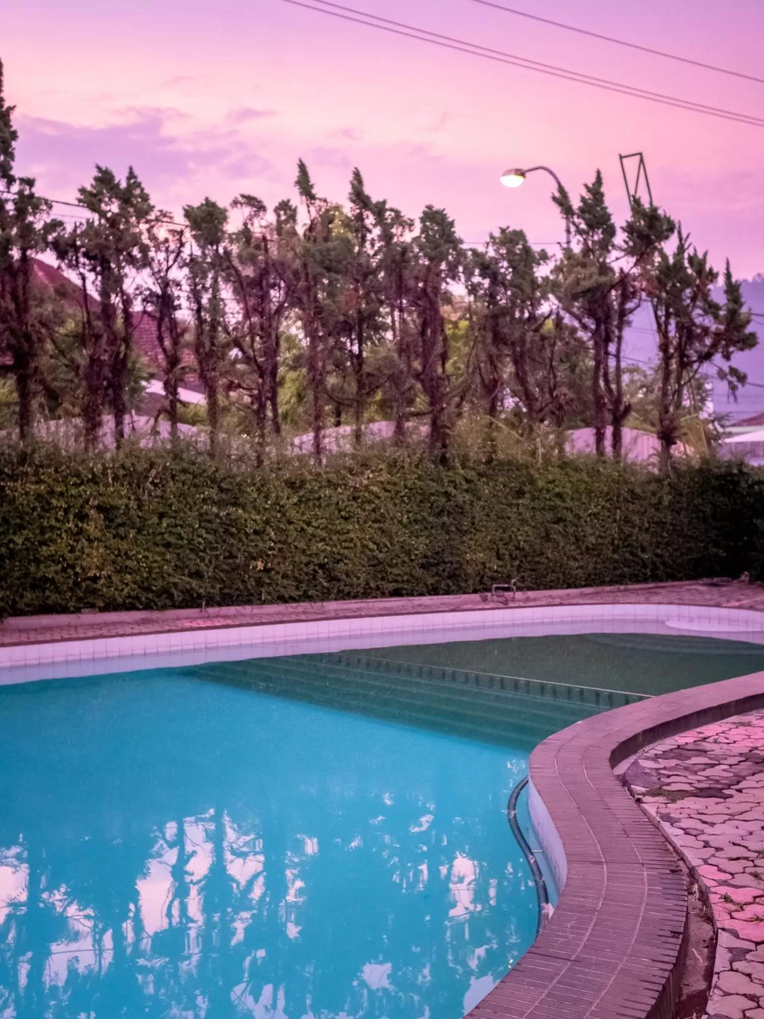 Swimming pool in Three Eight Front One Boutique Batu Malang