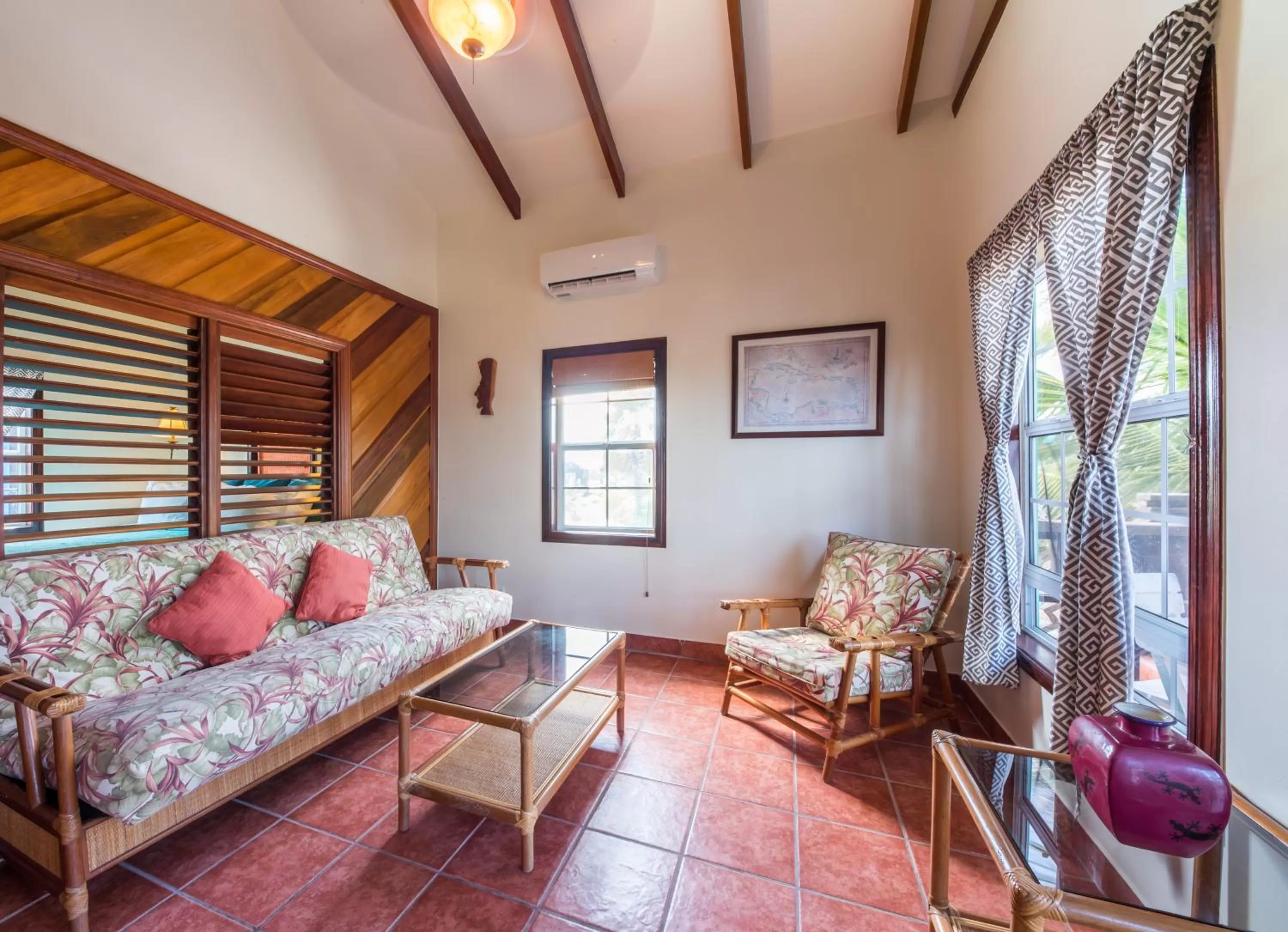 Living room in X'tan Ha- The Waterfront