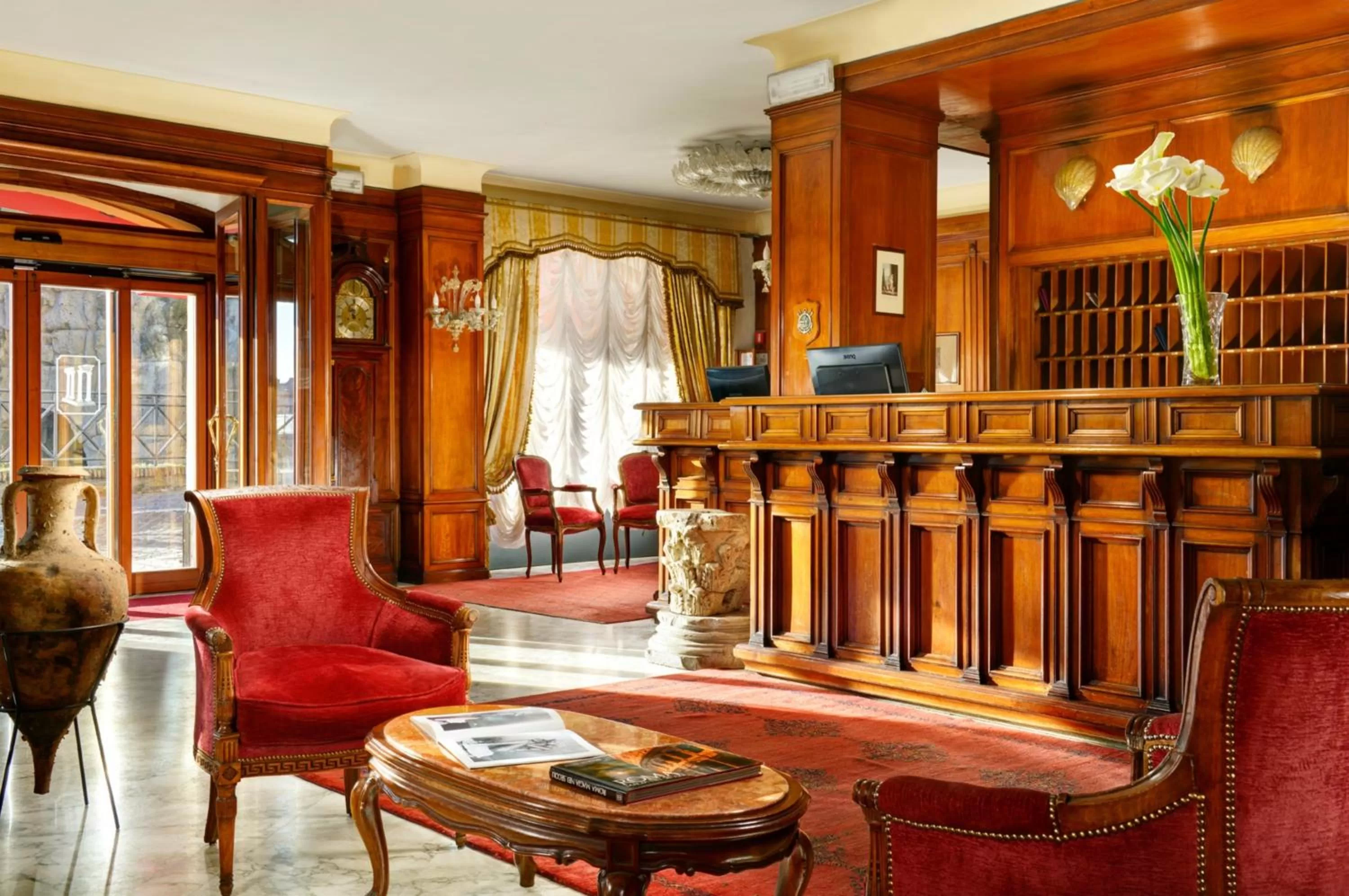 Lobby or reception in Hotel Forum