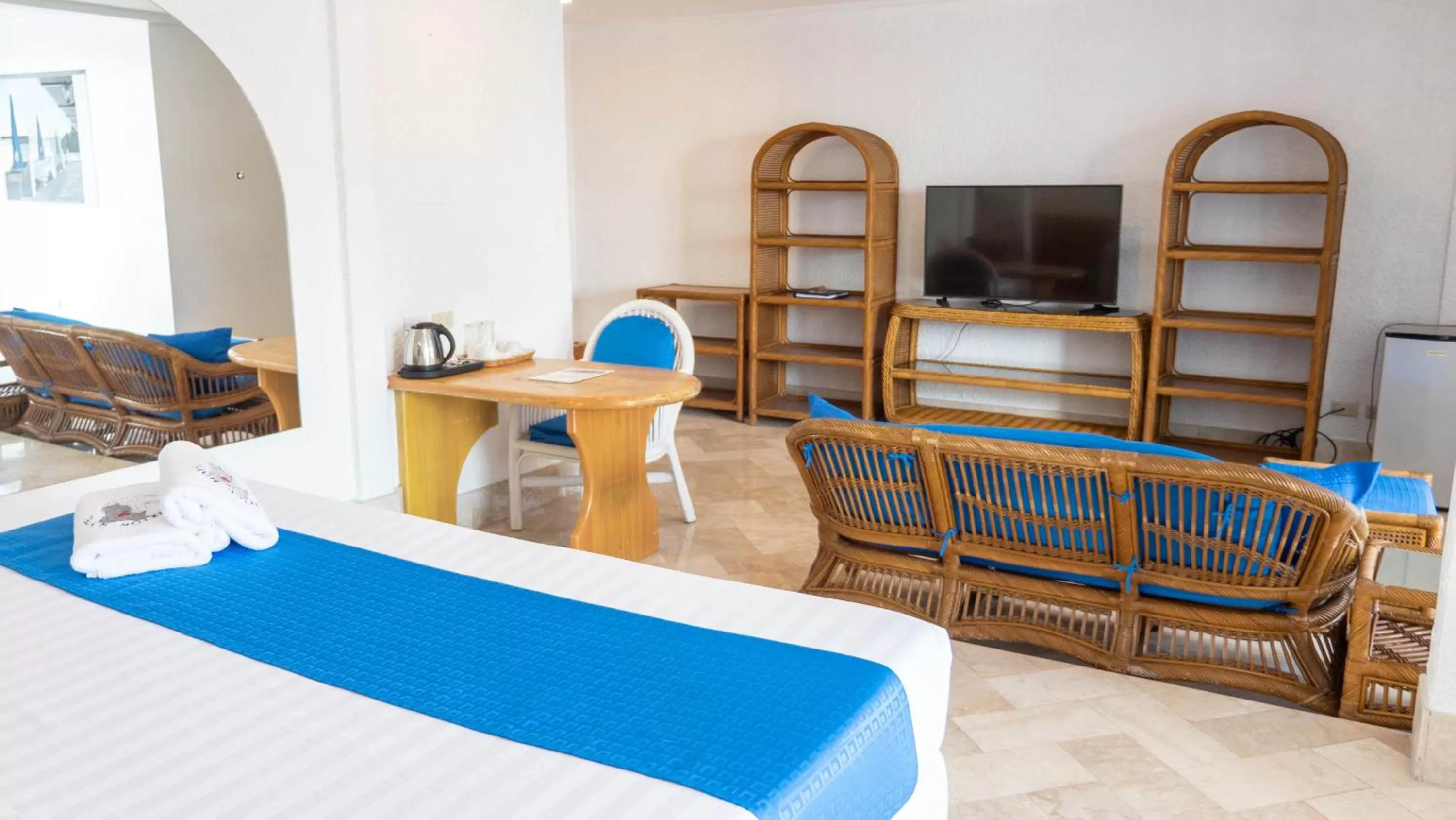 Bed in Clarkton Hotel Apartment