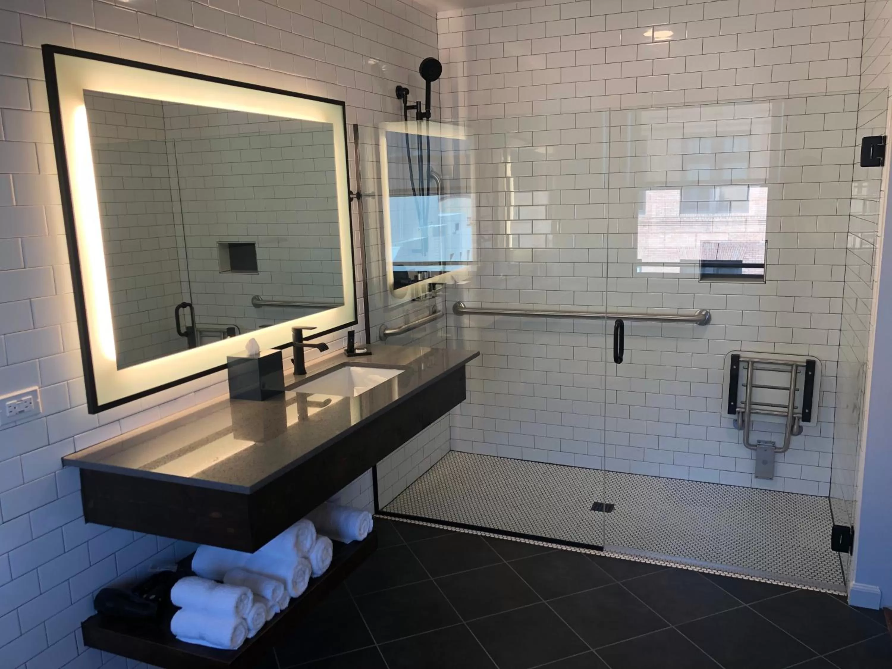 Bathroom in Hotel Indigo Spokane Downtown by IHG