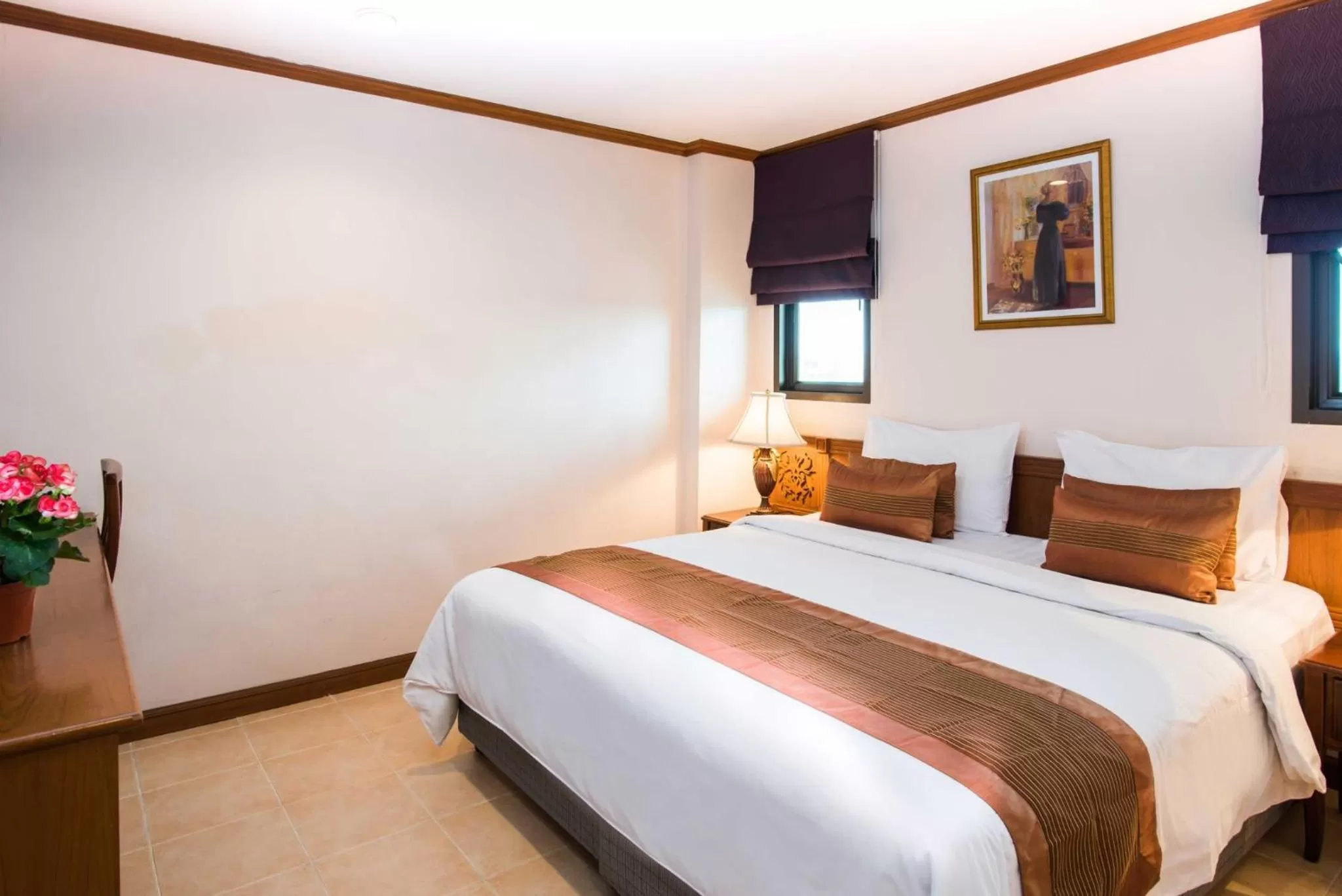 Bed in The Residence Garden