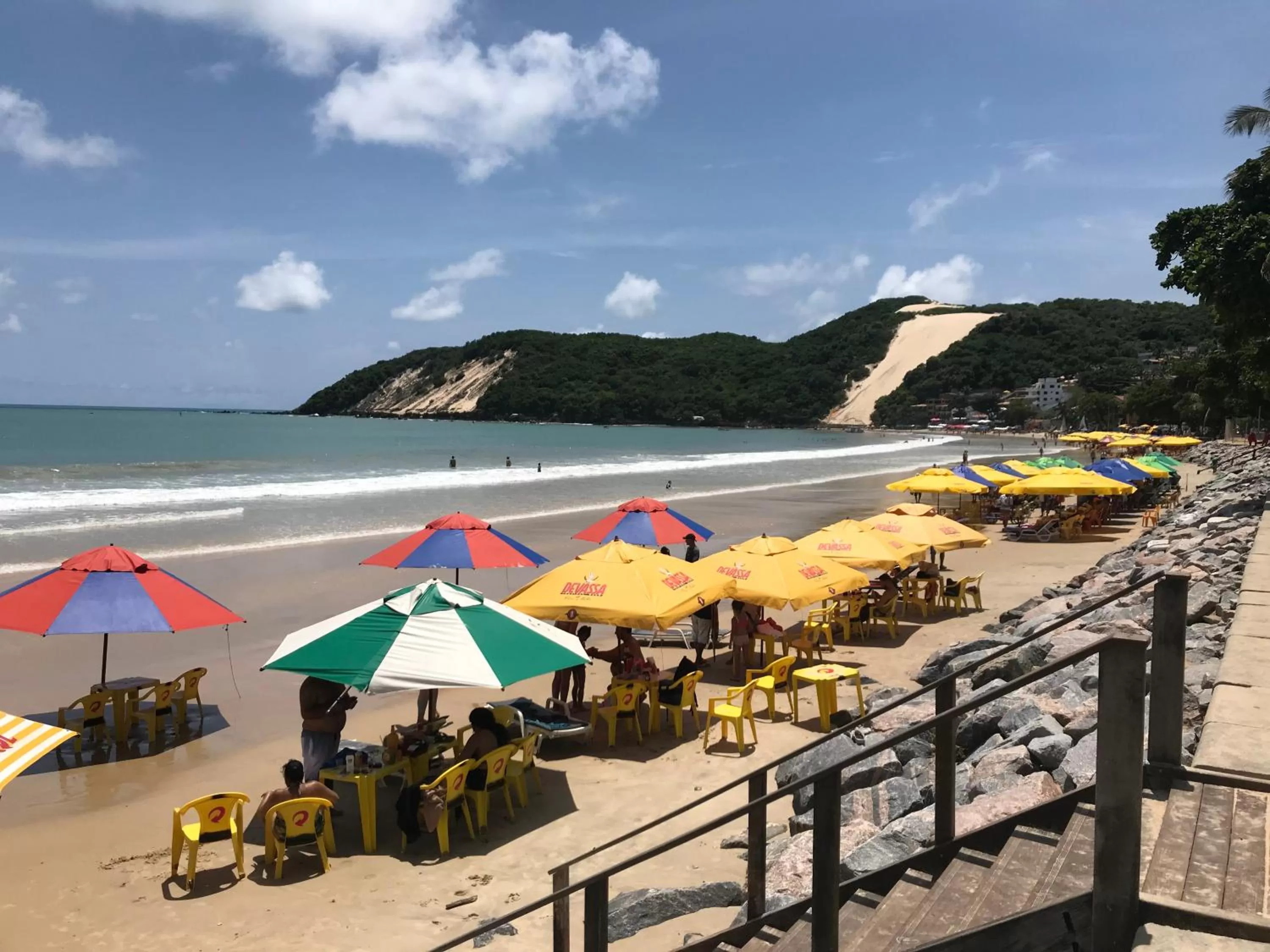 Sea view, Beach in Pousada America do Sol