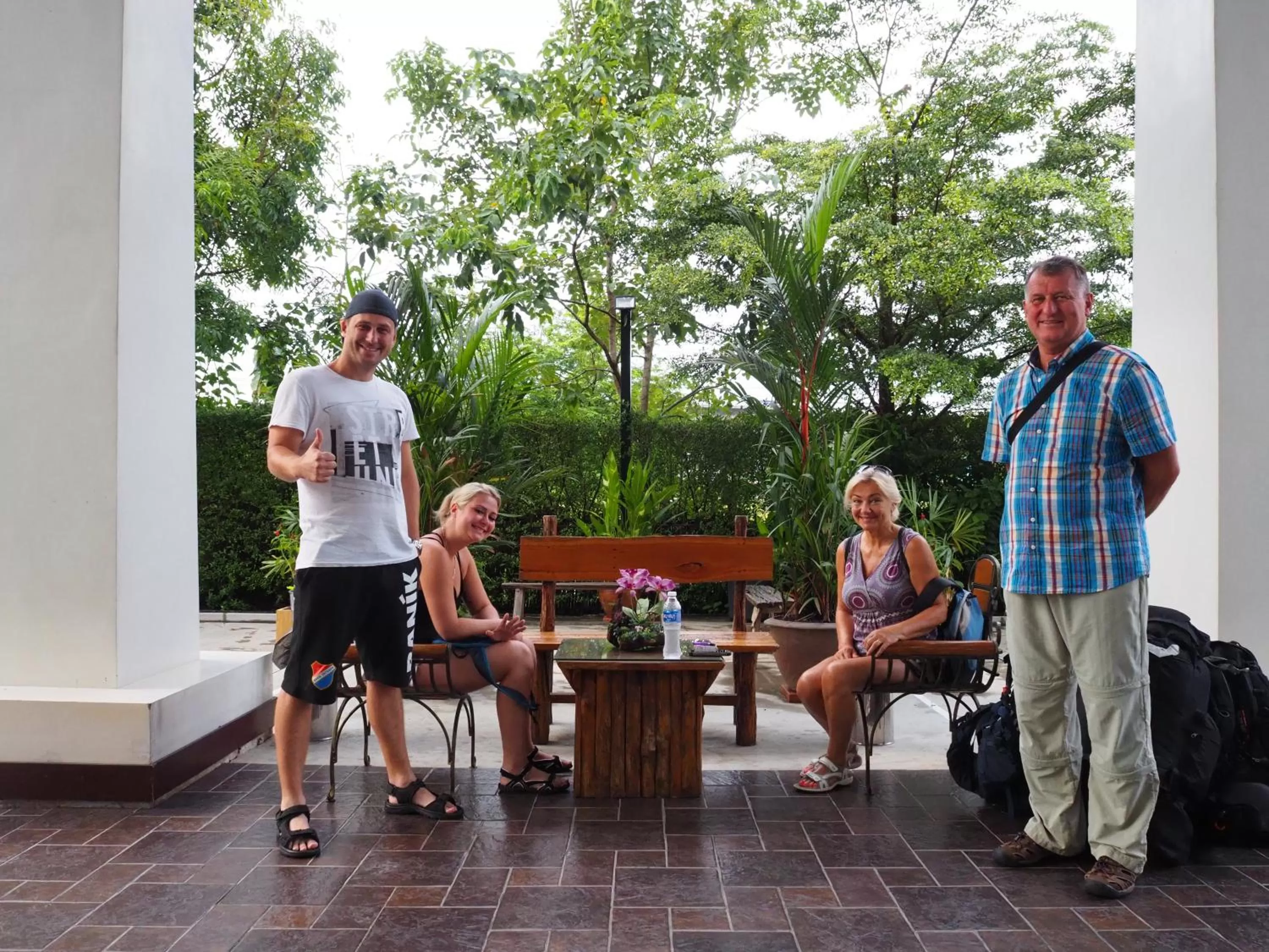 group of guests in The Choice Hotel - Adults Only