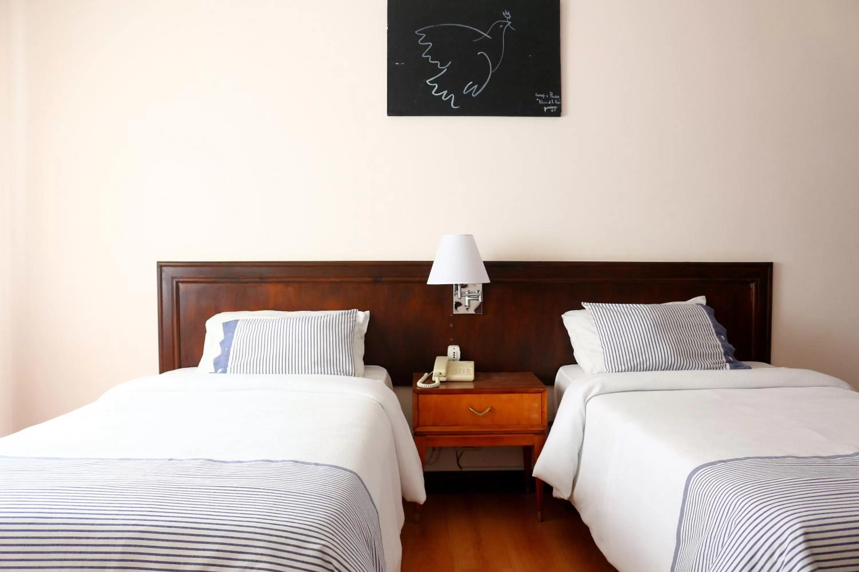 Bedroom, Bed in Hotel San Martin