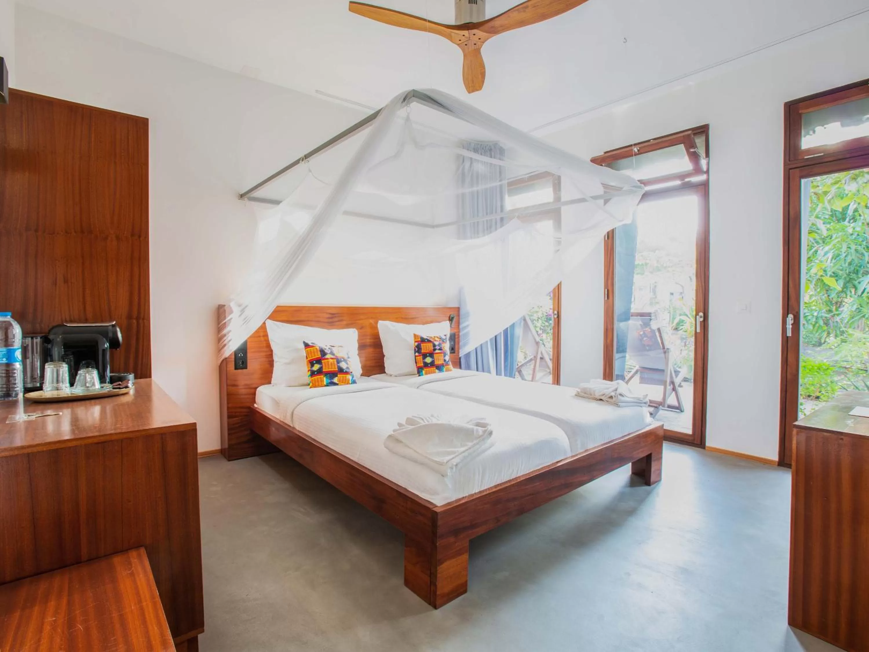 Photo of the whole room, Bed in King Fisher Village Eco-Boutique Hotel