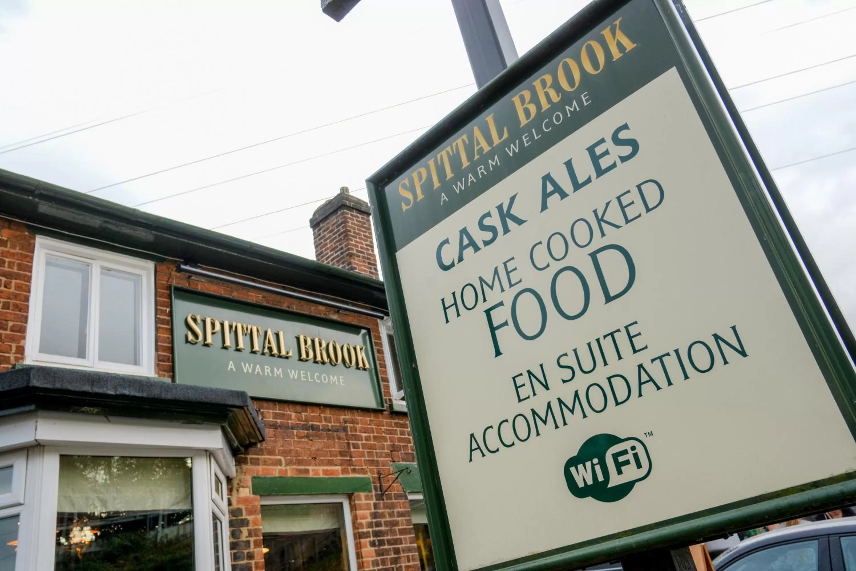 Facade/entrance in SPITTAL BROOK