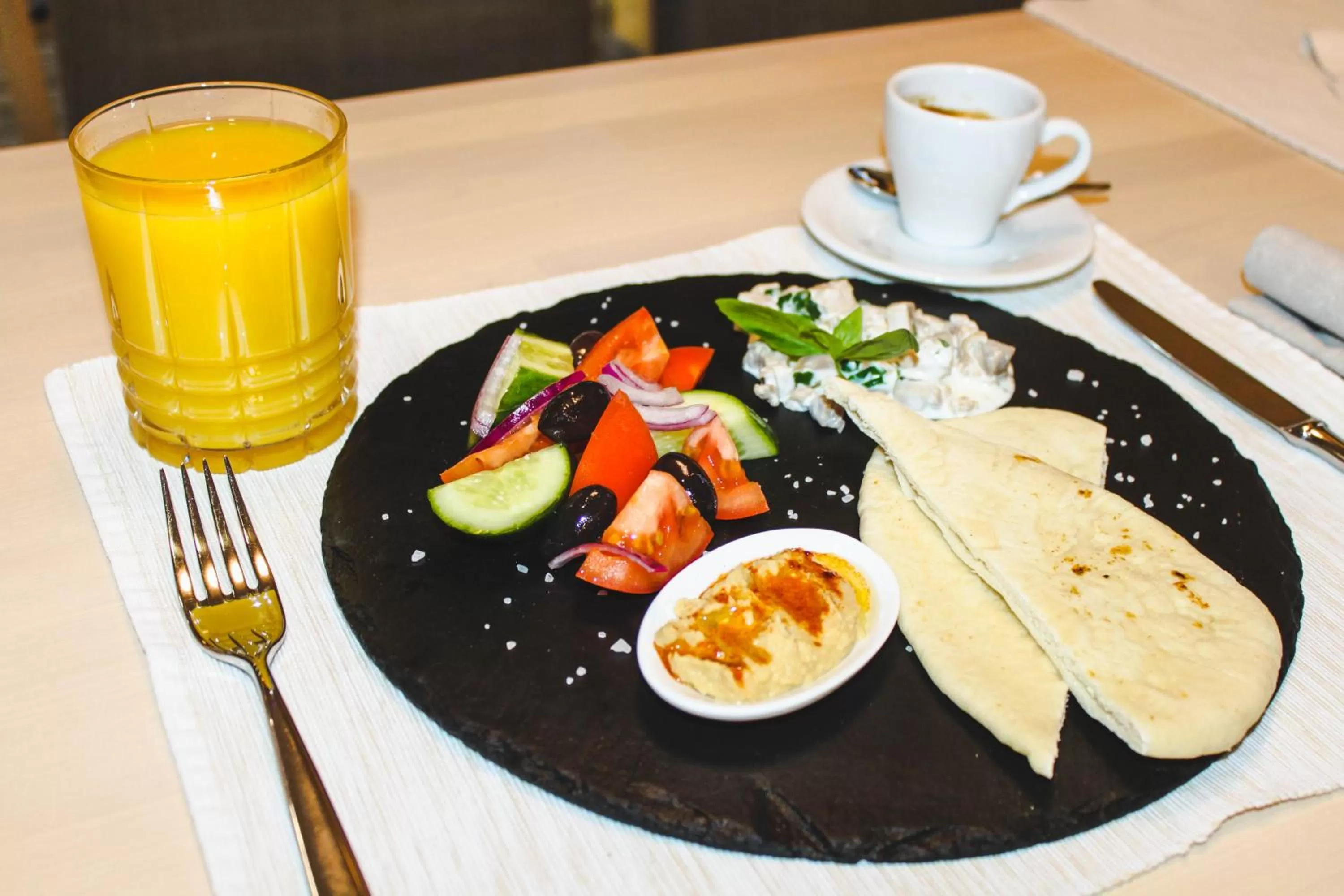 Continental breakfast in Patio di Fiori