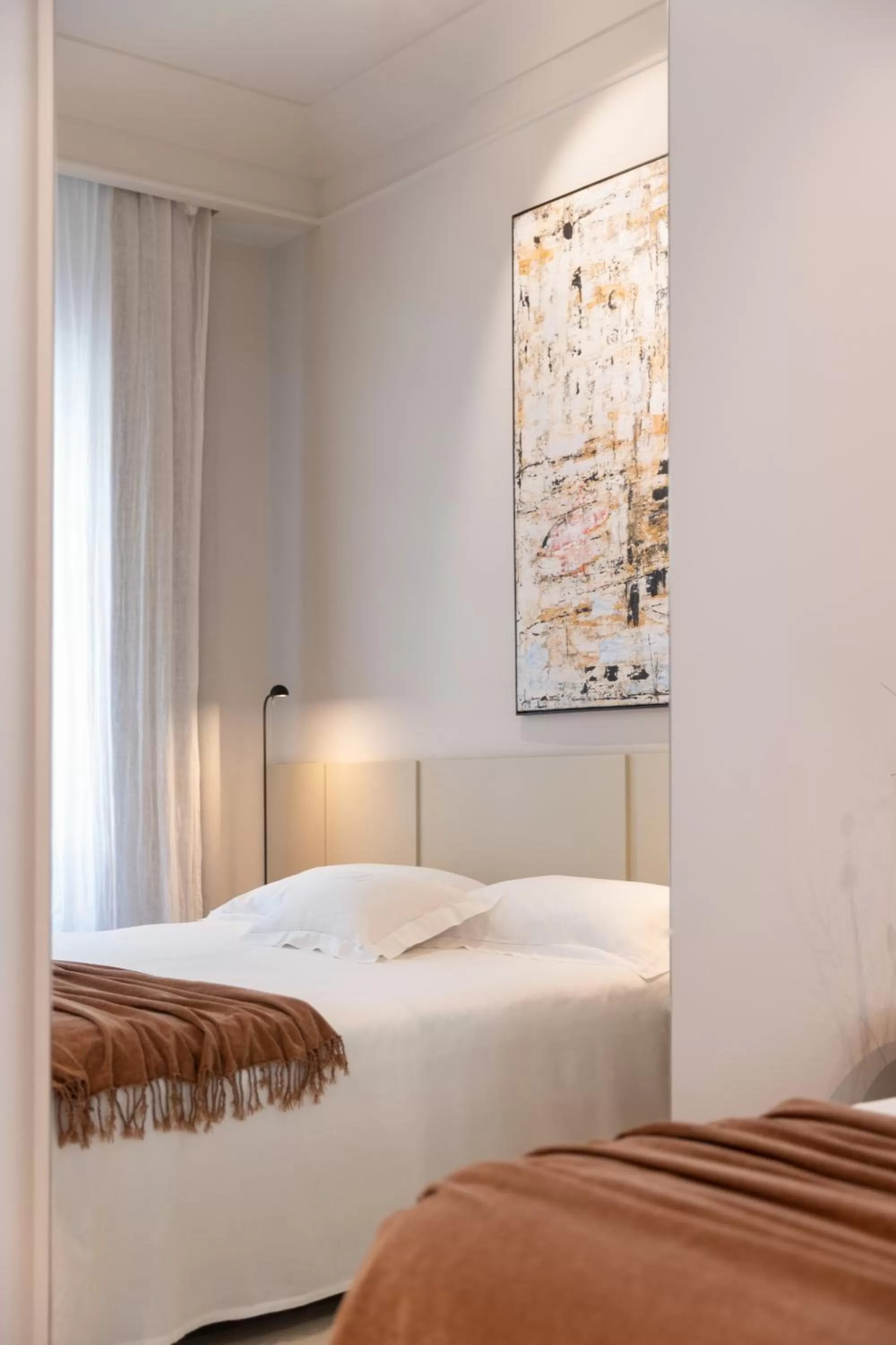 Bed in Taodomus Boutique Hotel