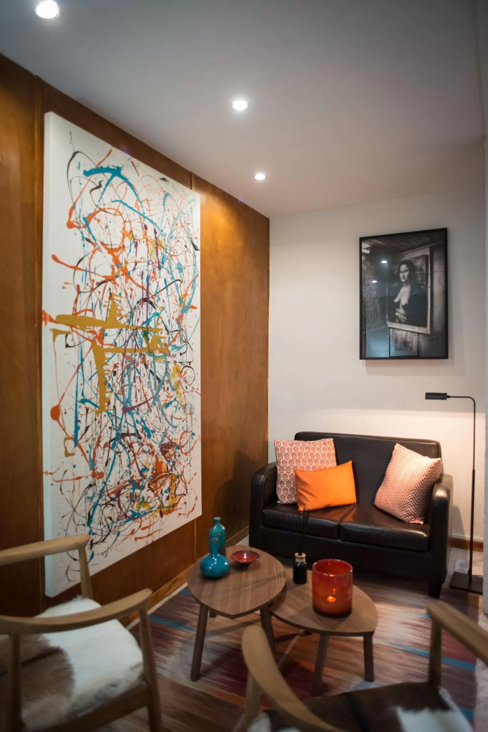 Living room in La Banasterie