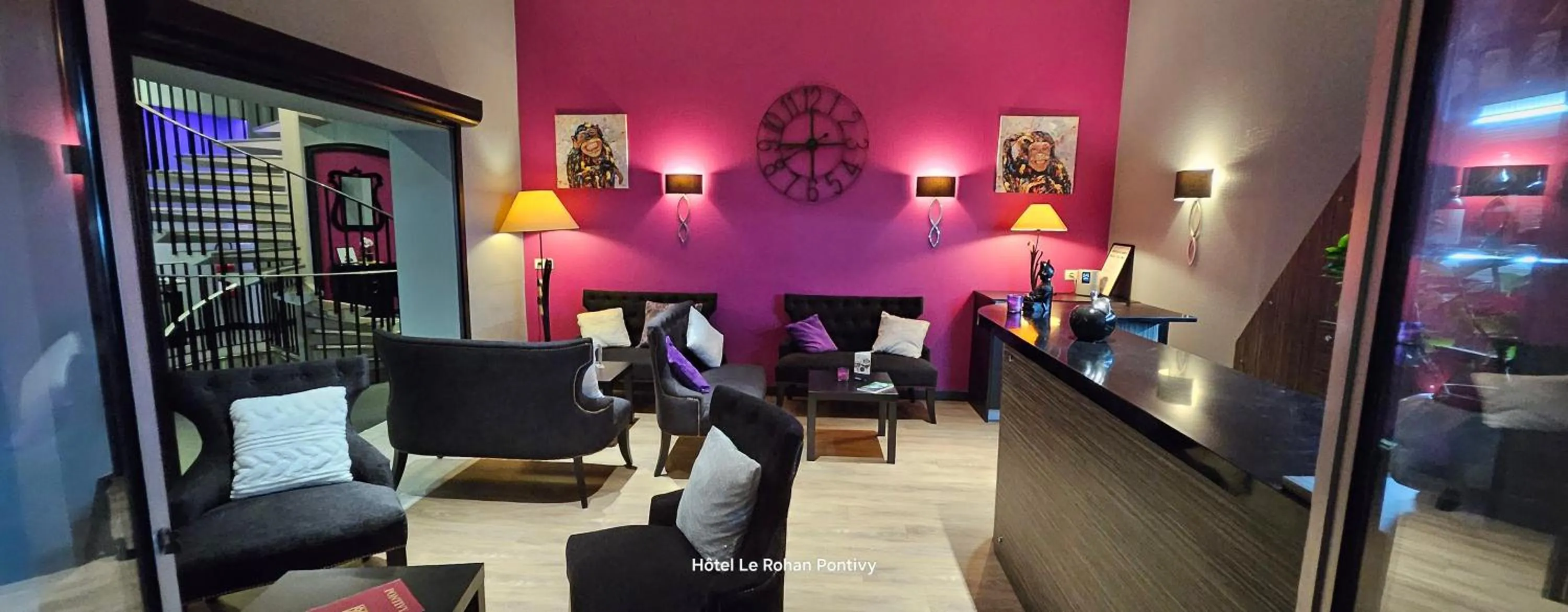 Living room in Hôtel Le Rohan Charme et Caractère