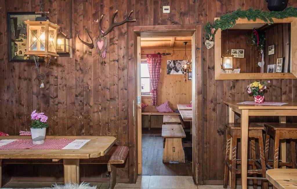 Hocheckhuette On Top of the Kitzbuehel Hahnenkamm Mountain