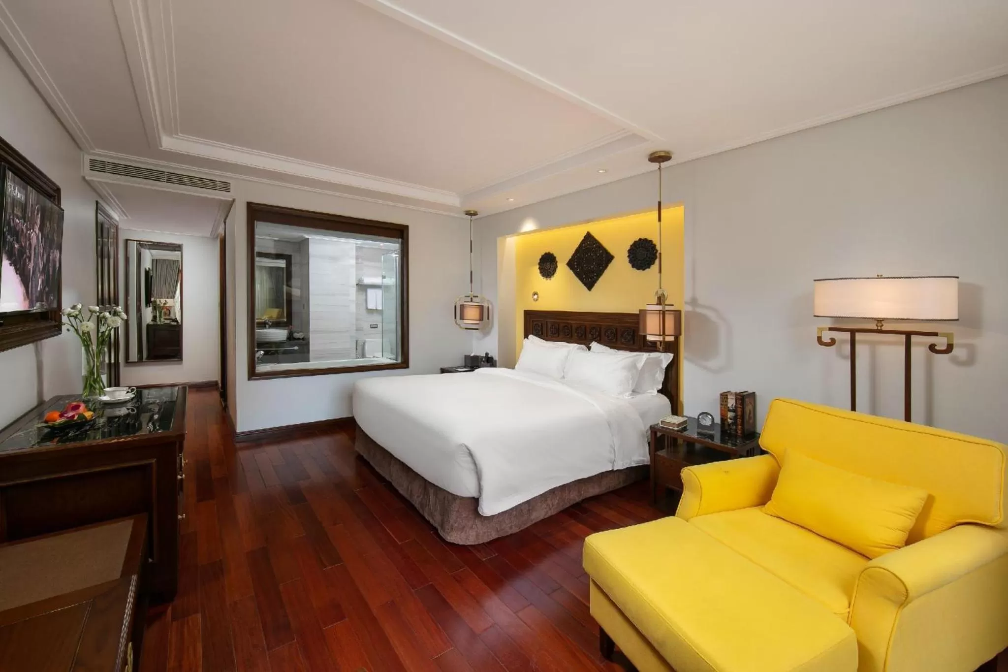 Photo of the whole room, Bed in Lucien Hanoi Lakeside Hotel & Rooftop