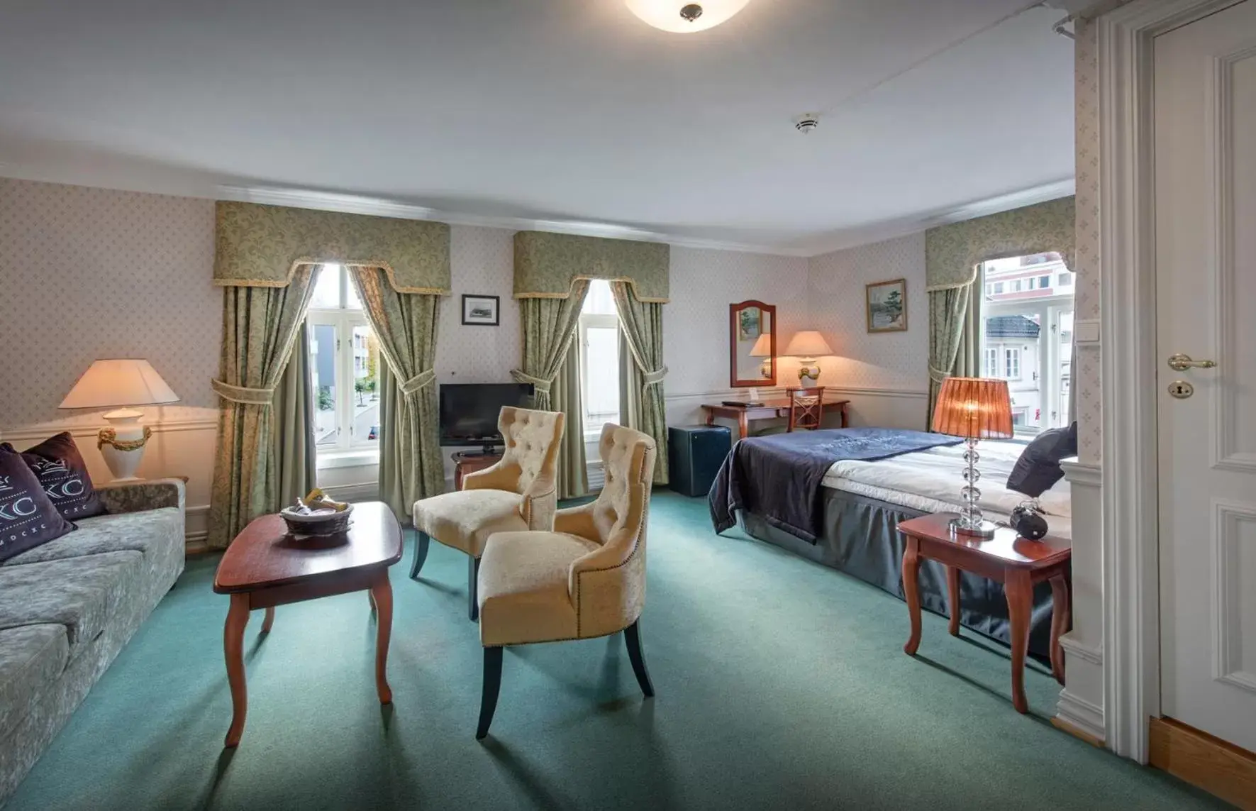 Family Room in Hotel Kong Carl - Unike Hoteller Family Room in Hotel Kong Carl - Unike Hoteller