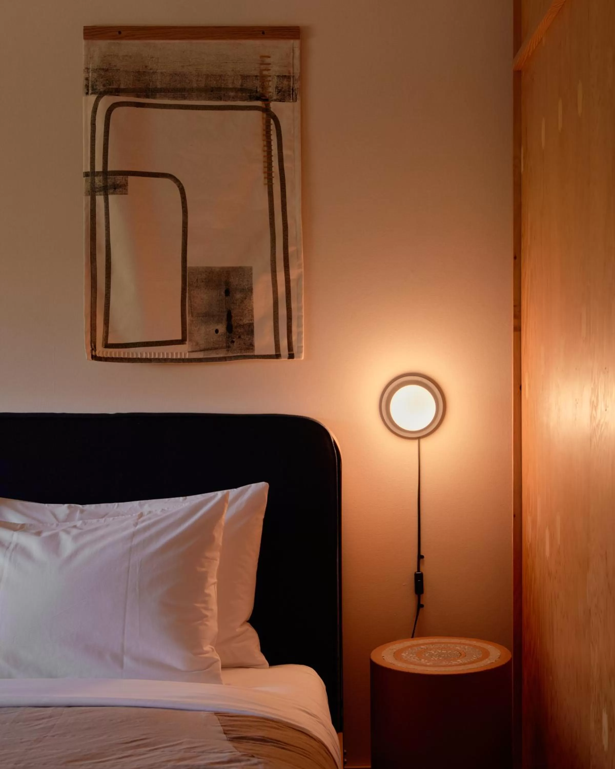 Bed in Ace Hotel Toronto